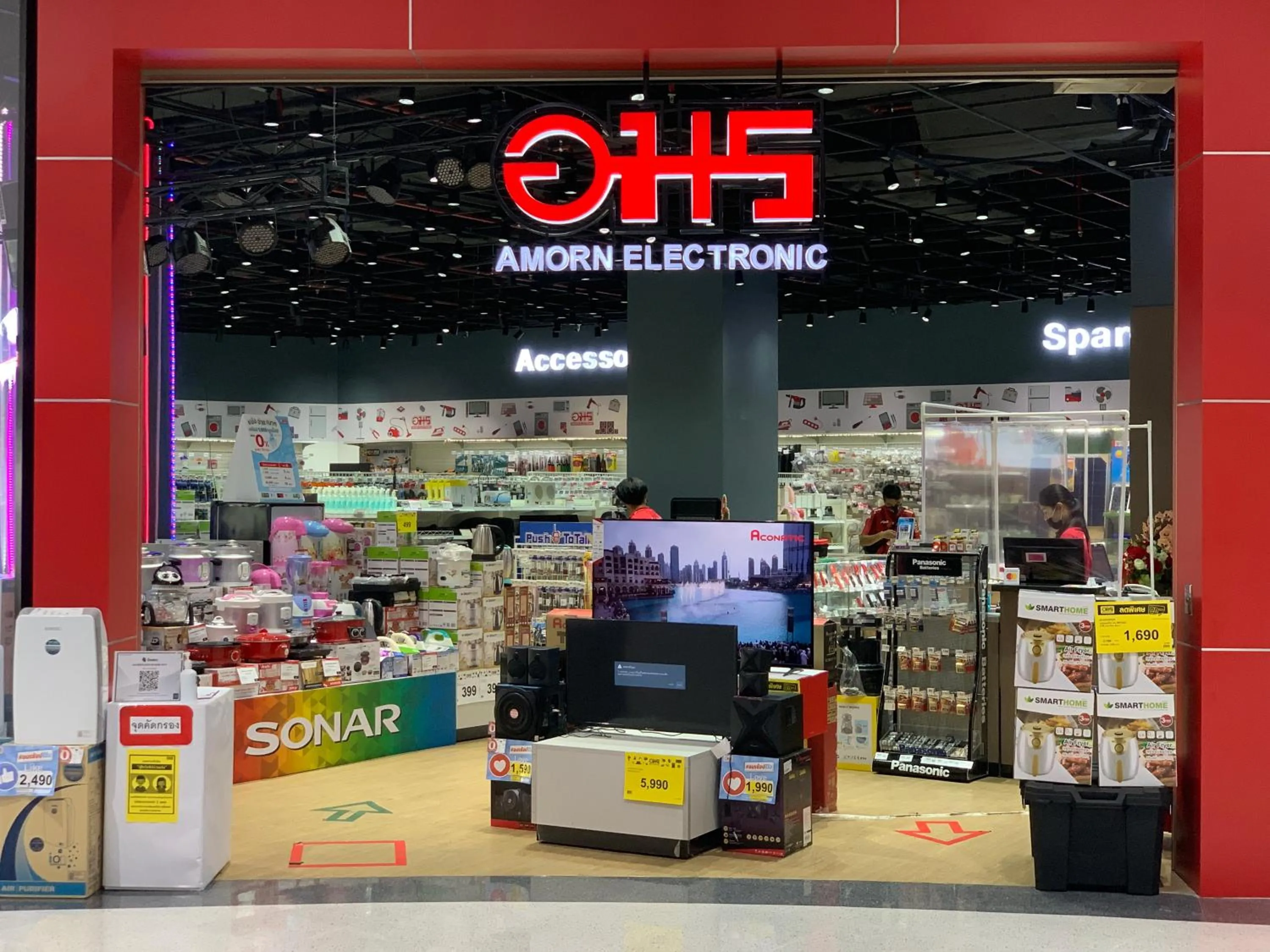 Shopping Area in Muangthongthani Rental/Khun Dan