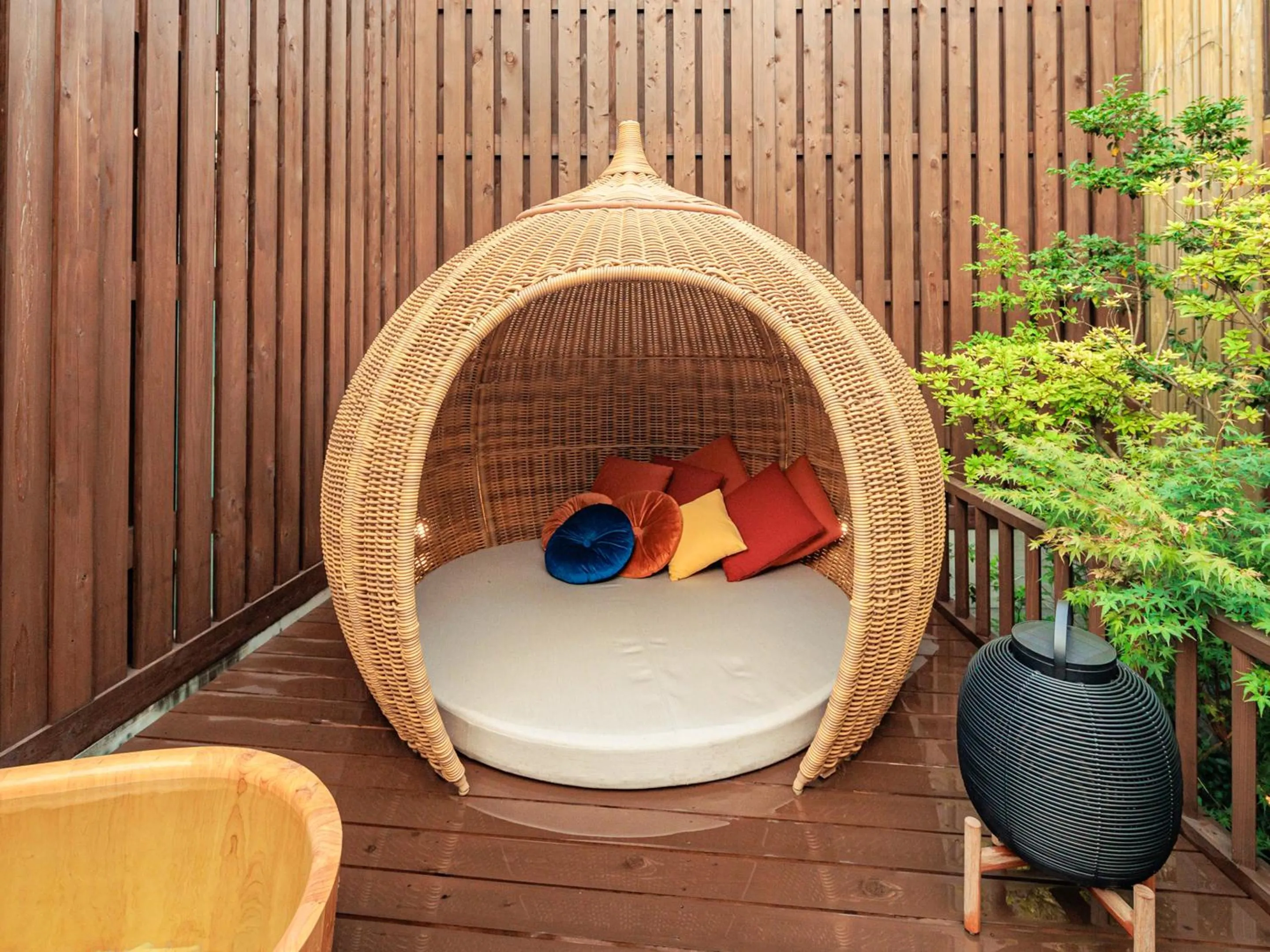 Open Air Bath in AsoTsuruya