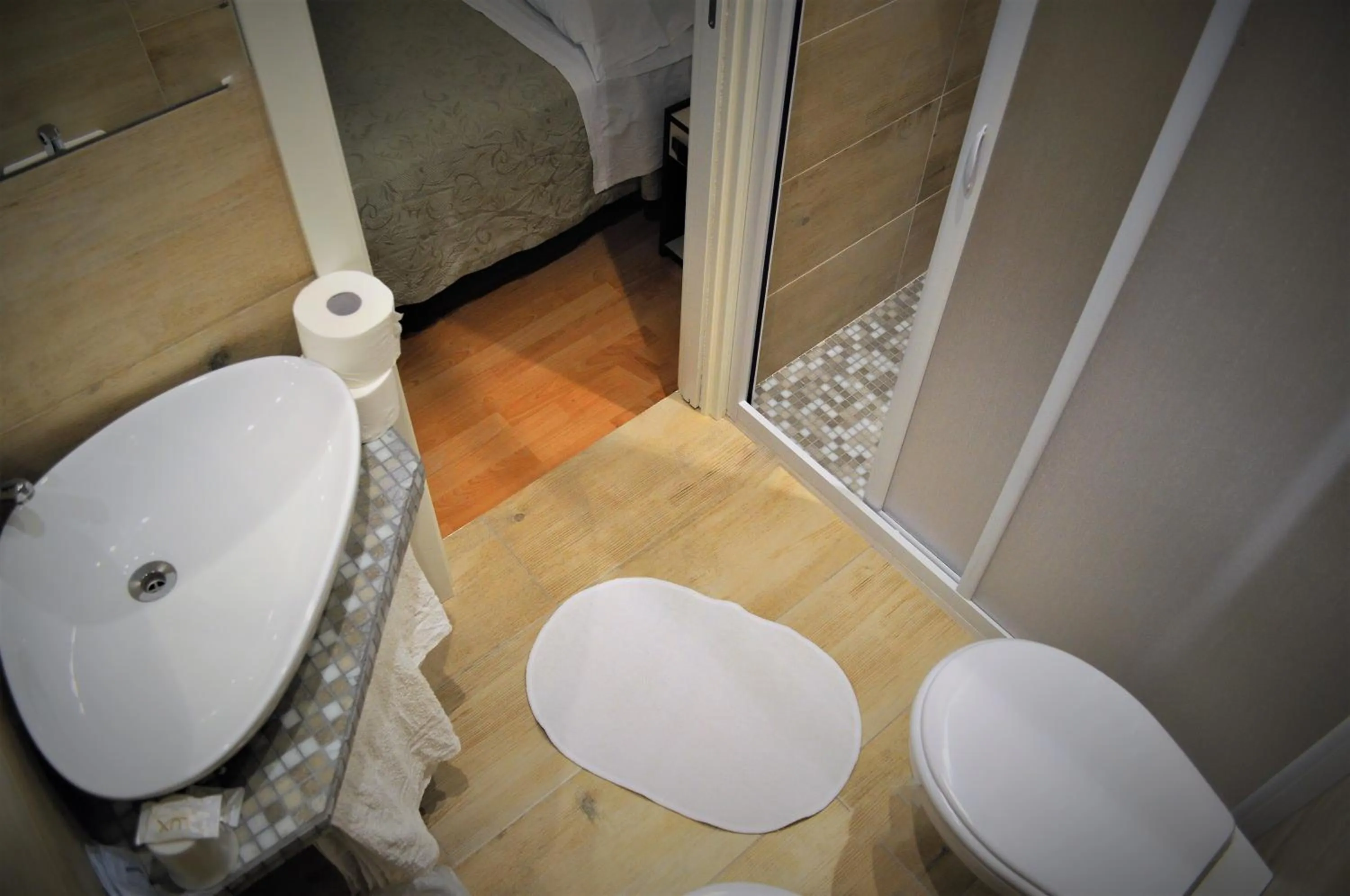 Bathroom in Hotel Corallo Garnì