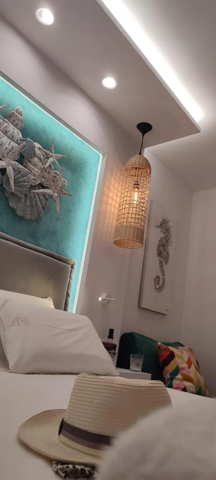 Bed in Ilianthos Apartments & Rooms