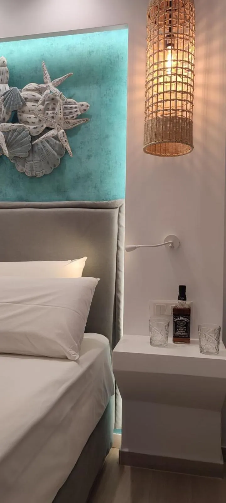 Bed in Ilianthos Apartments & Rooms