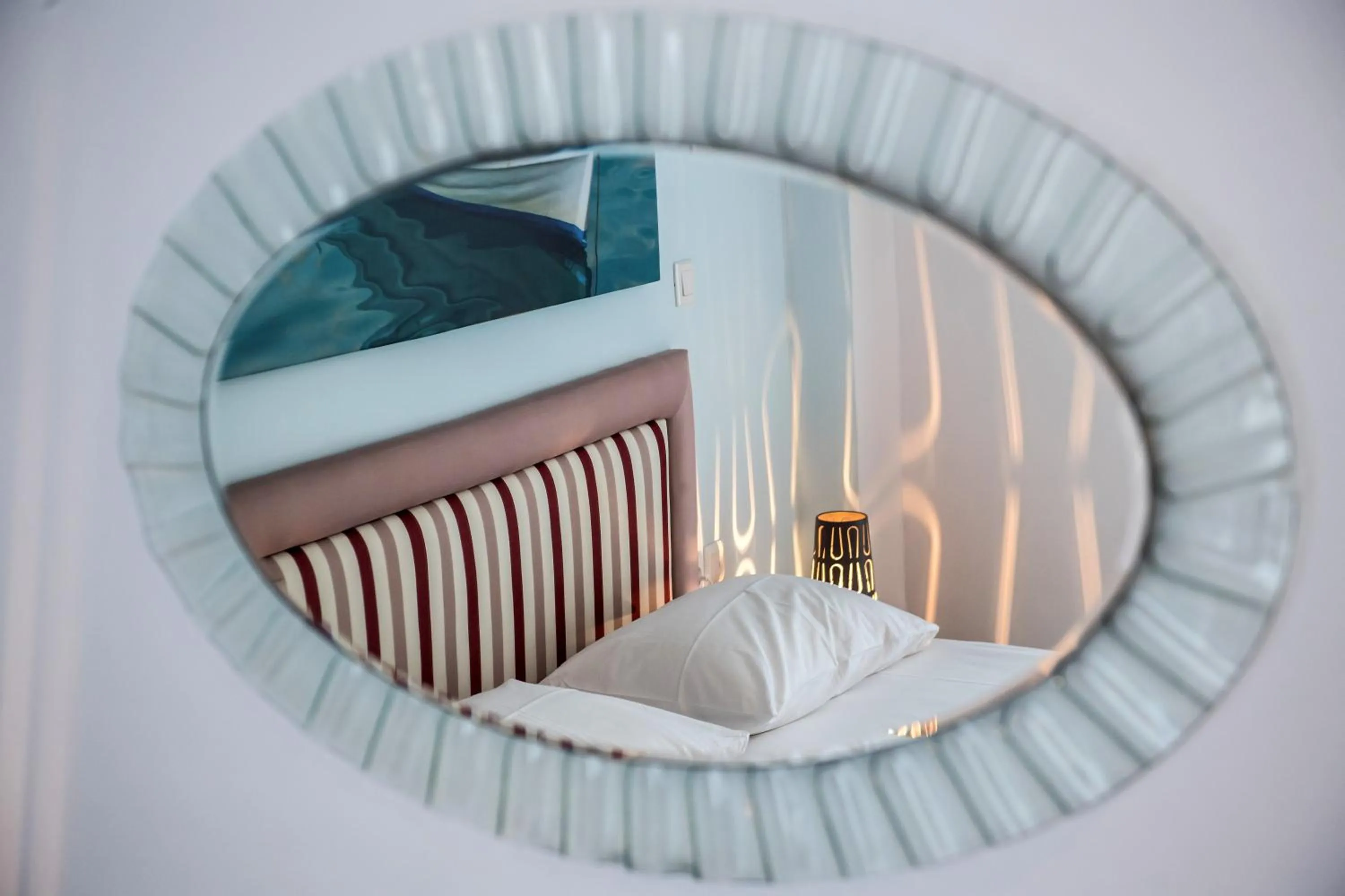 Bedroom, Bed in Ilianthos Apartments & Rooms