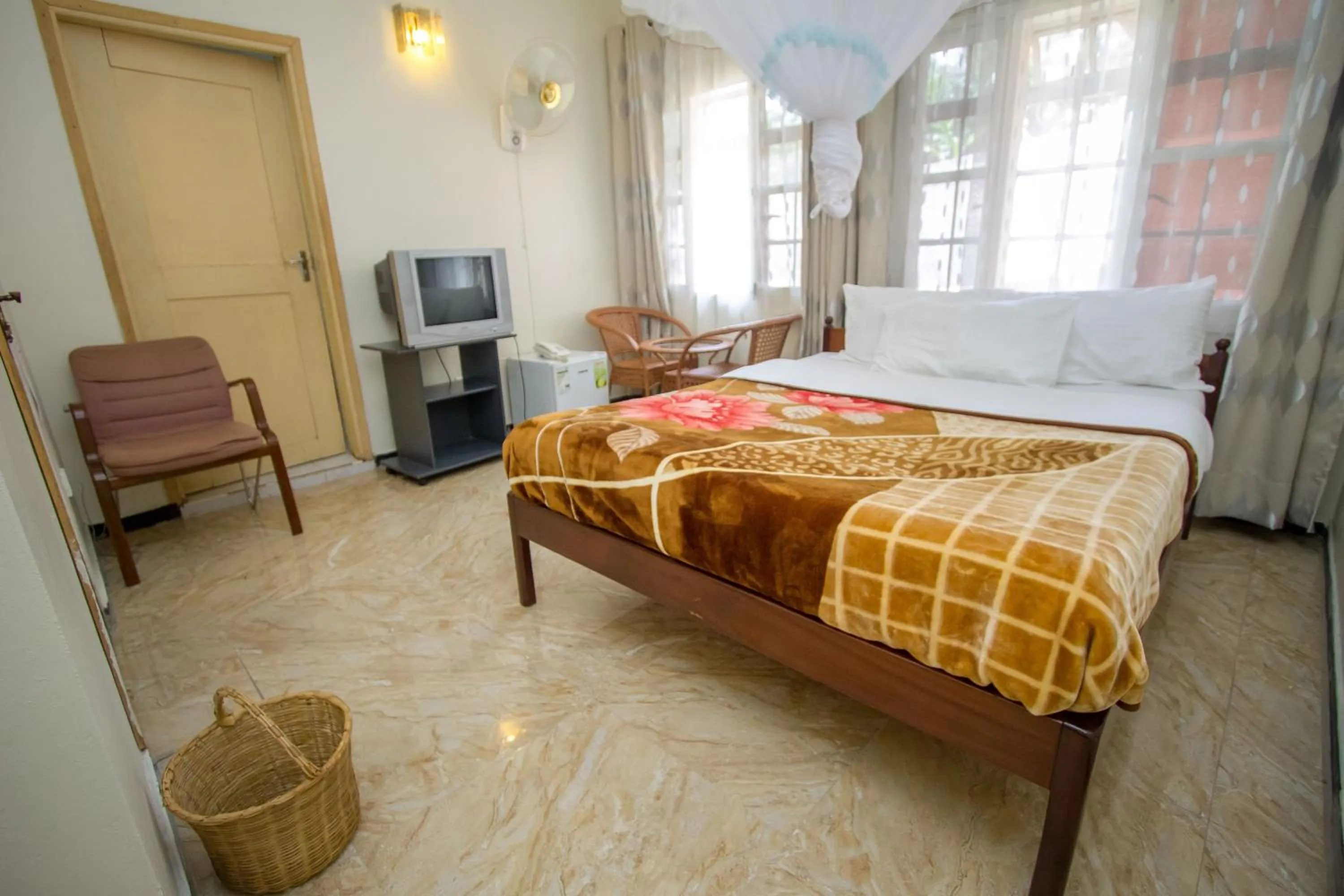 Bedroom in Jinja Safari Hotel