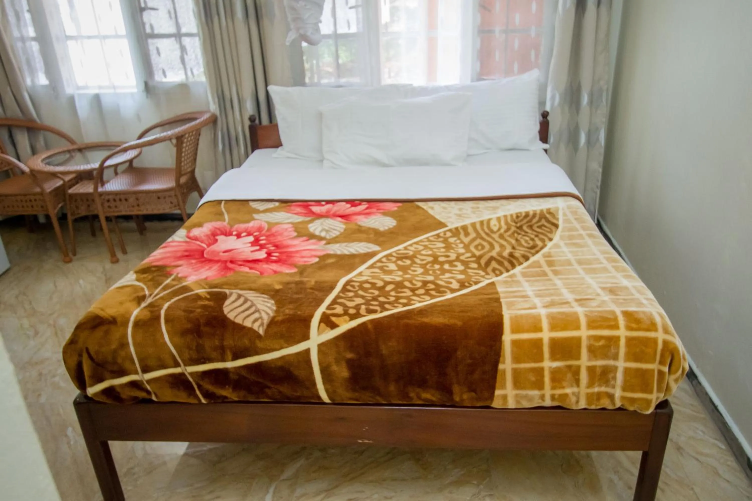 Bedroom in Jinja Safari Hotel