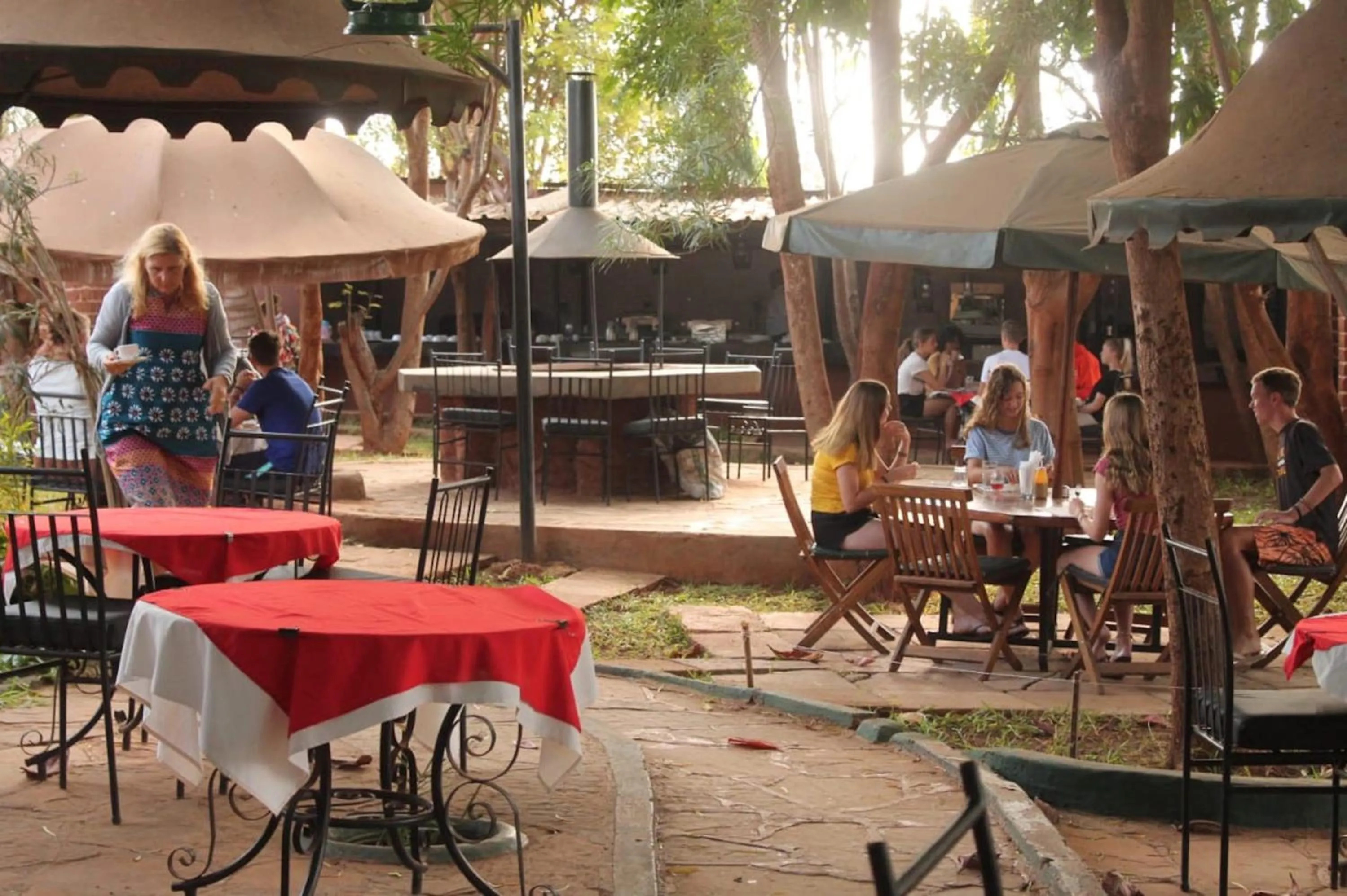 Breakfast in Impala Safari Lodge