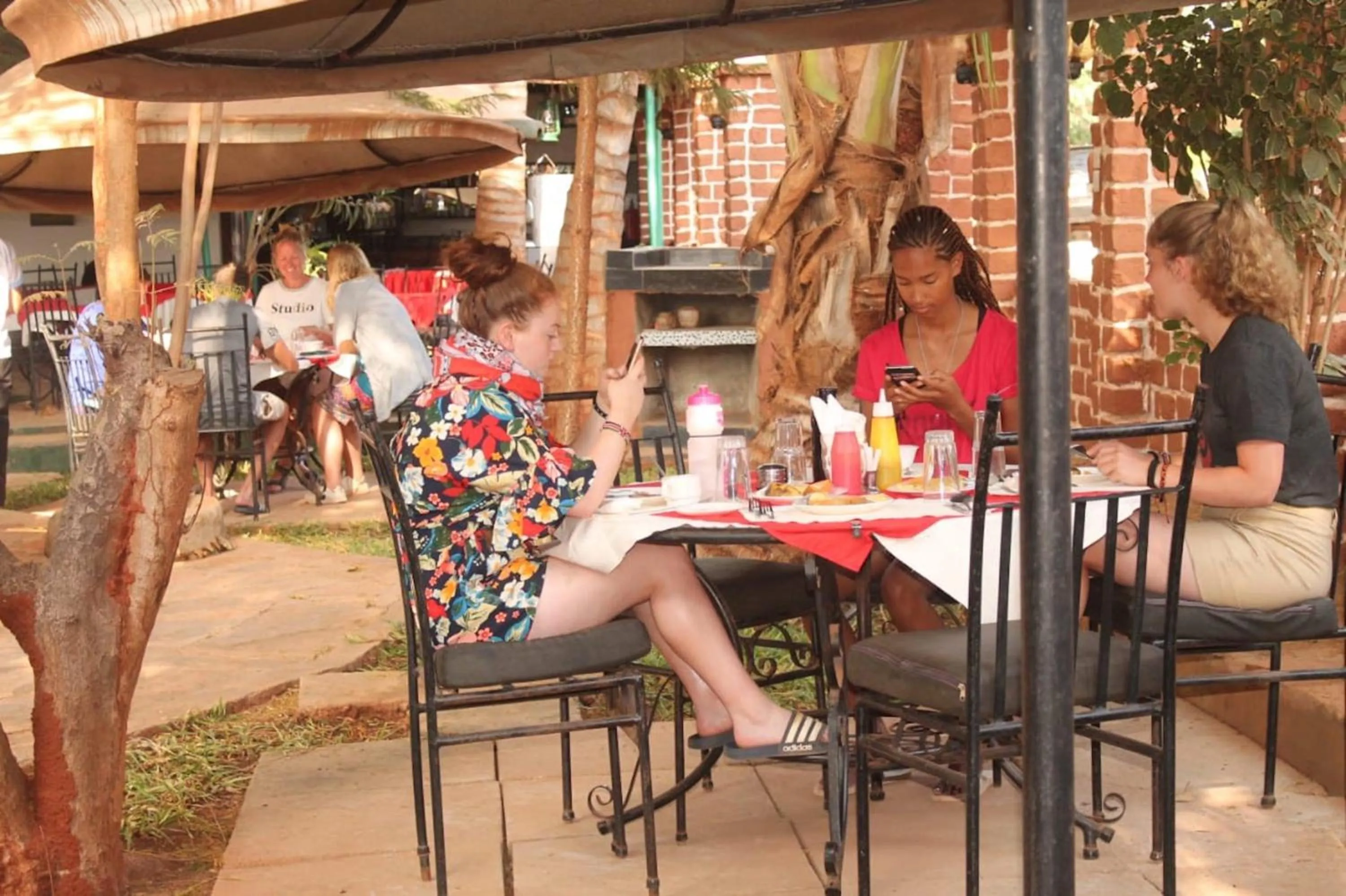 Breakfast in Impala Safari Lodge