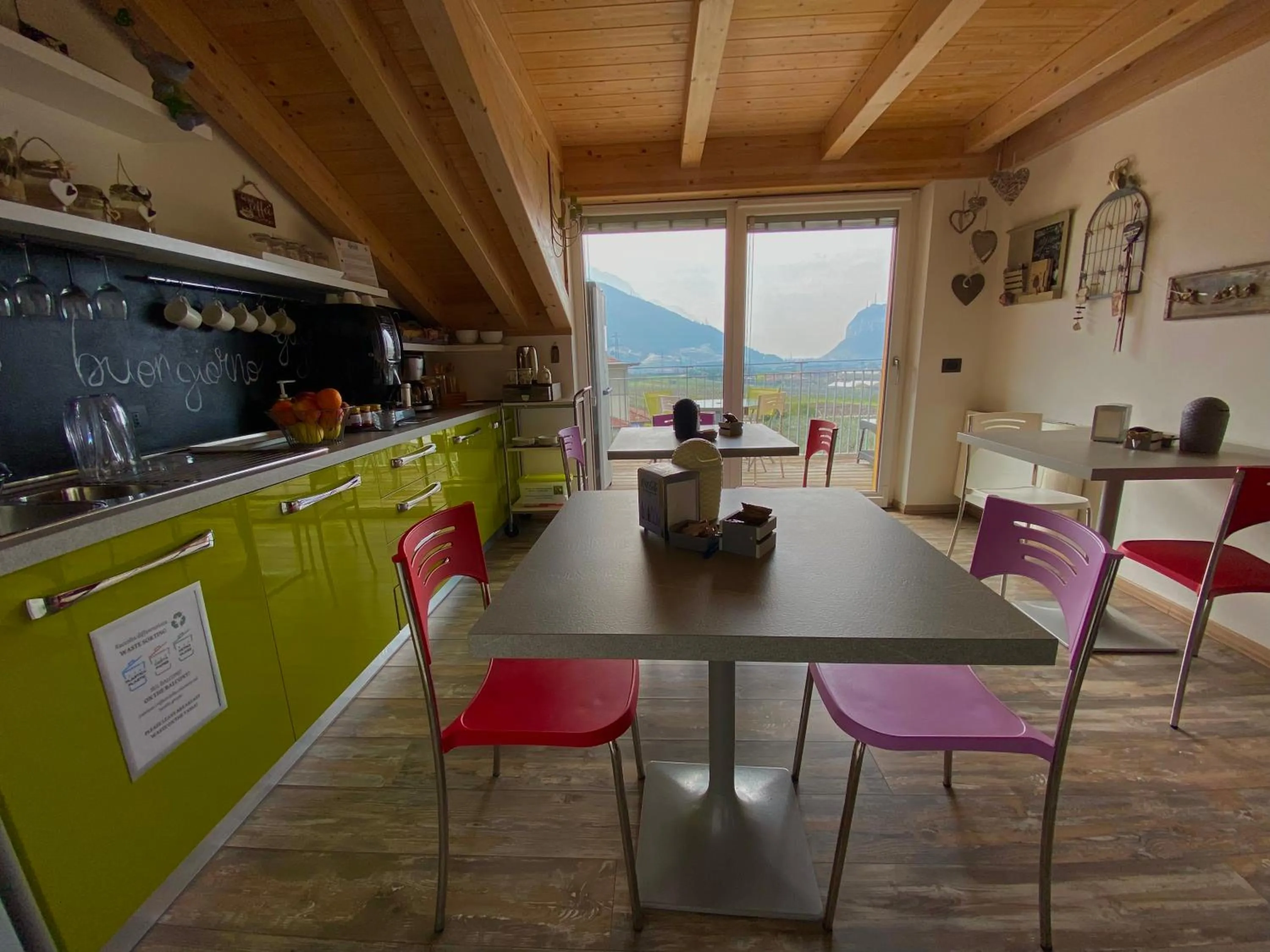 Mountain view in B&B A.R.C.O.