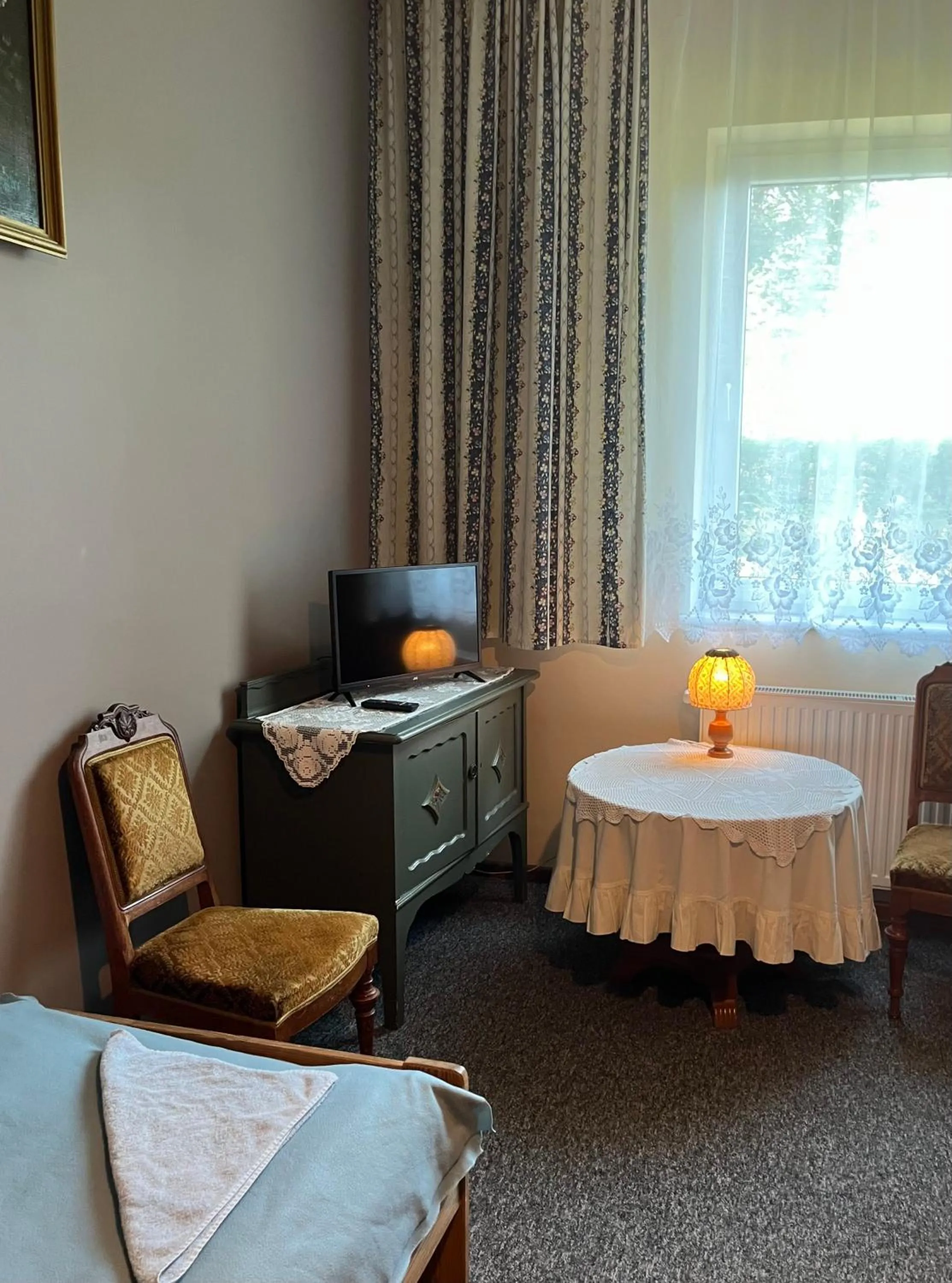 TV and multimedia, Bed in Gościniec pod Kłosem