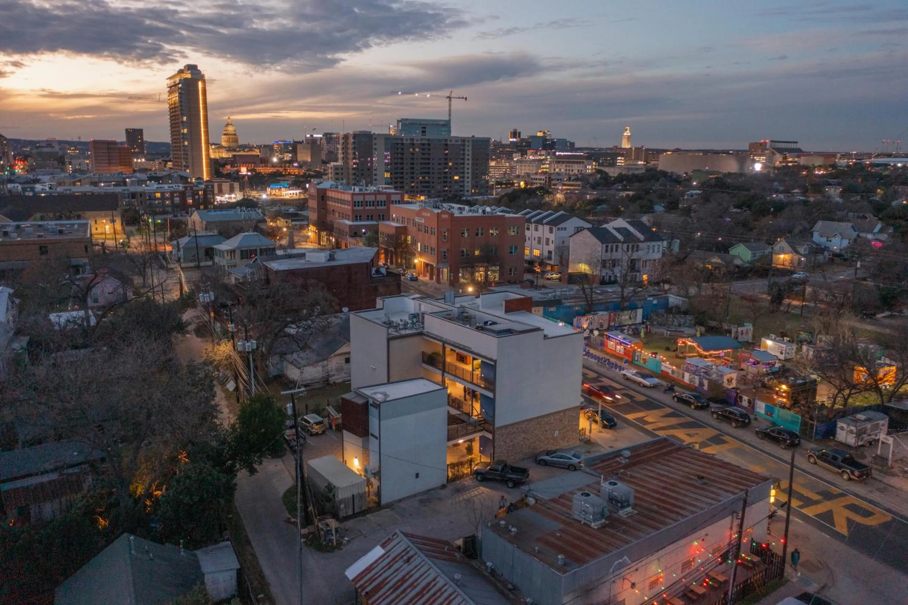 Property building in The Frances Modern Inn