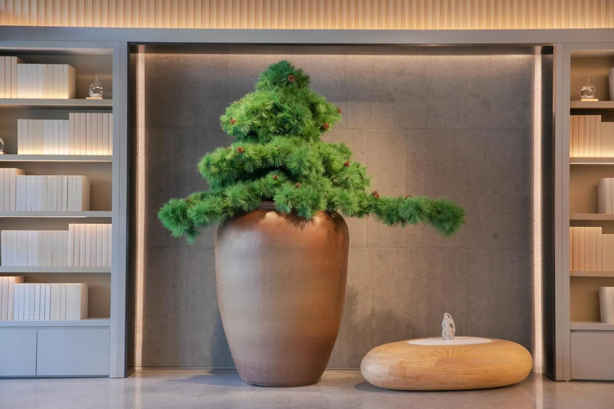 Decorative detail in JI Hotel Beijing Shijingshan Wanda Taiwan Street