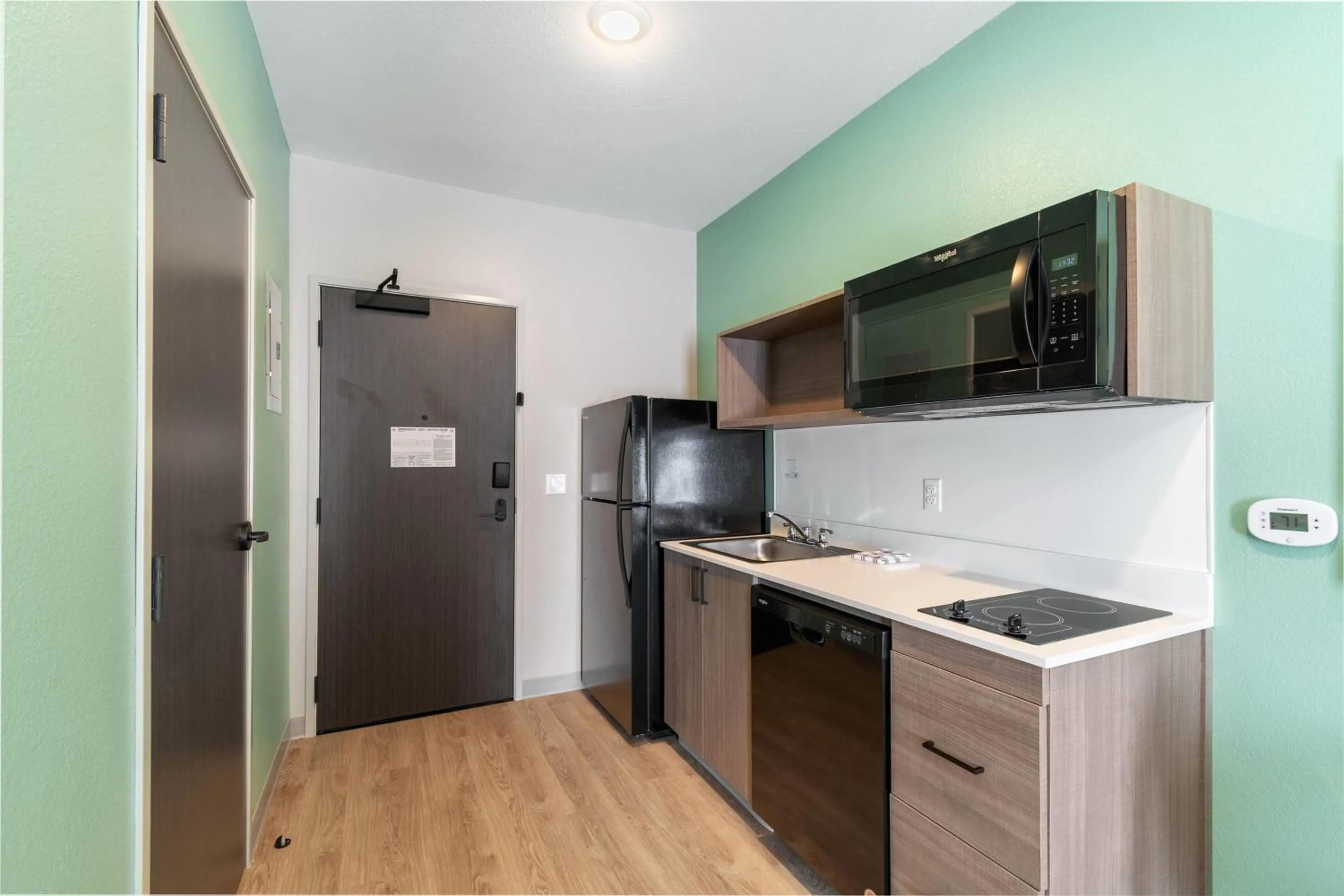 Photo of the whole room in ECHO Suites Extended Stay by Wyndham Fort Worth Alliance