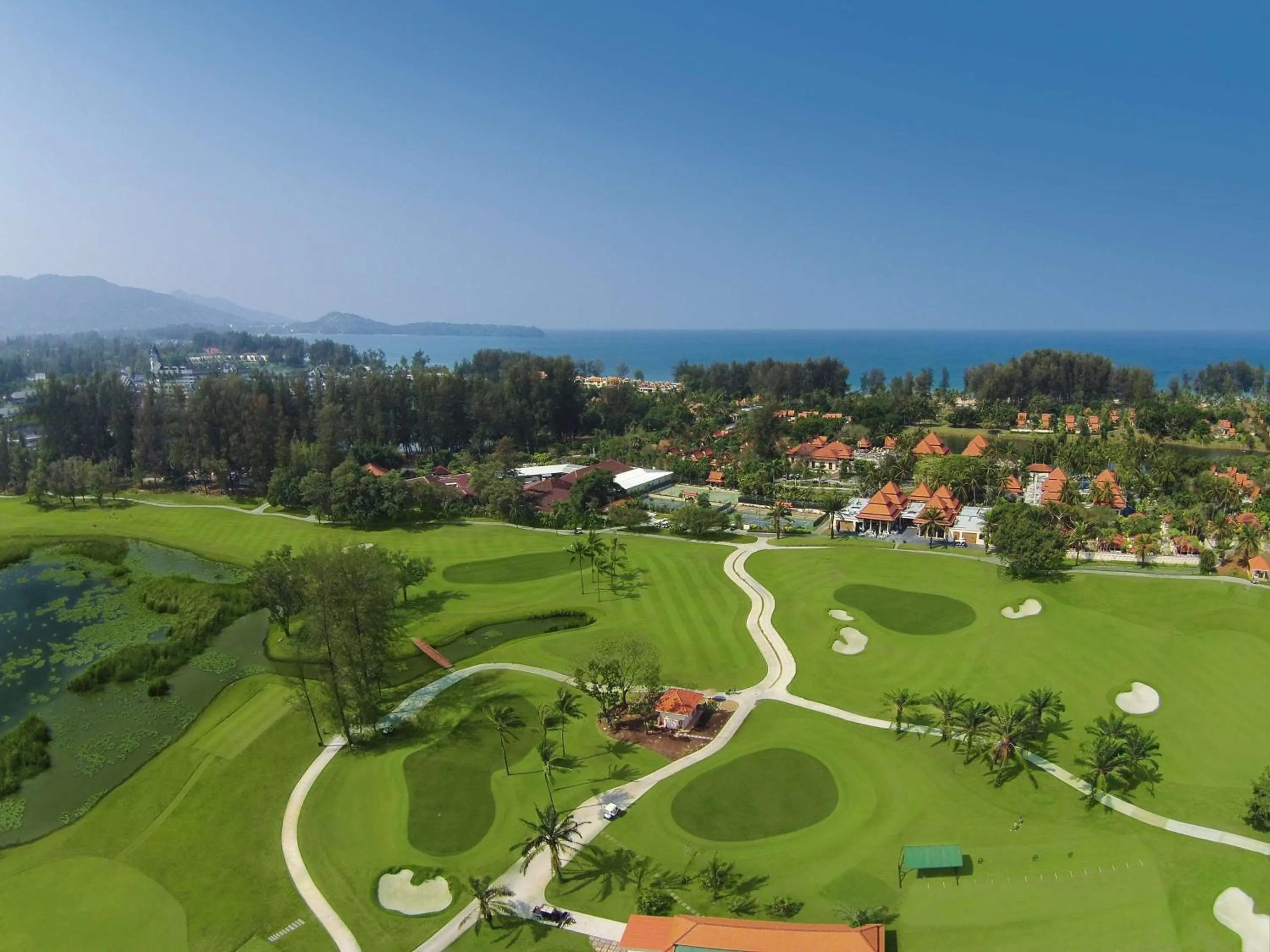 Golfcourse in Cassia Phuket, part of Banyan Group