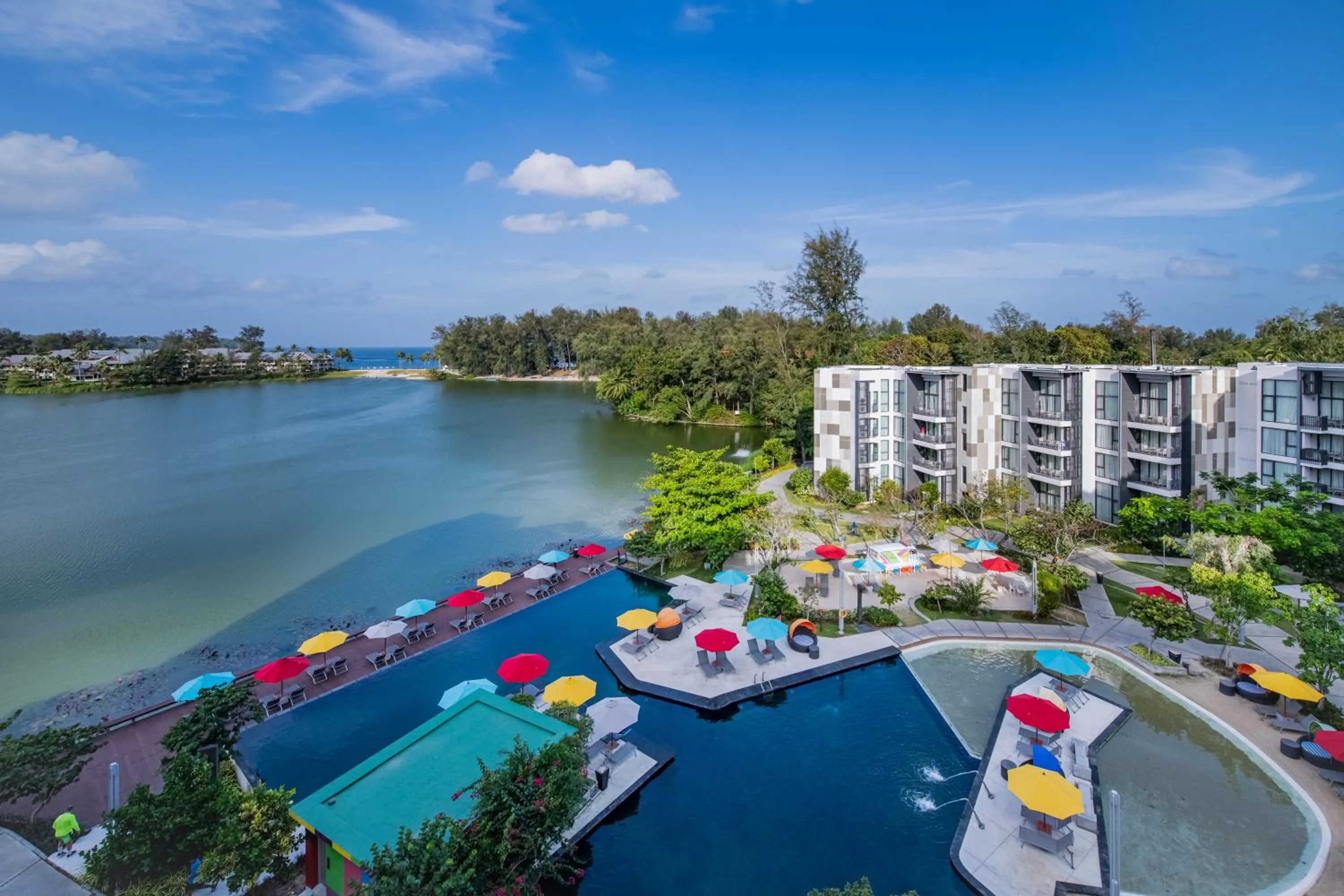 Property building in Cassia Phuket, part of Banyan Group