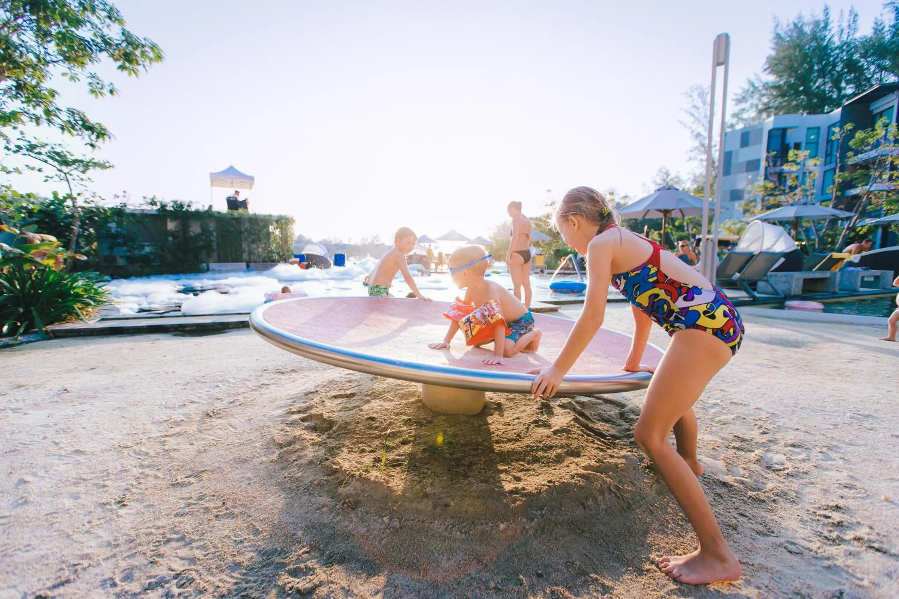 Children play ground in Cassia Phuket, part of Banyan Group