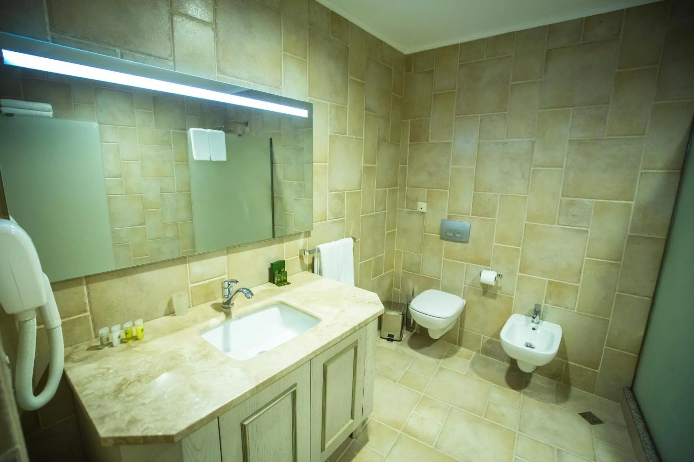 Toilet in Colosseum Marina Hotel