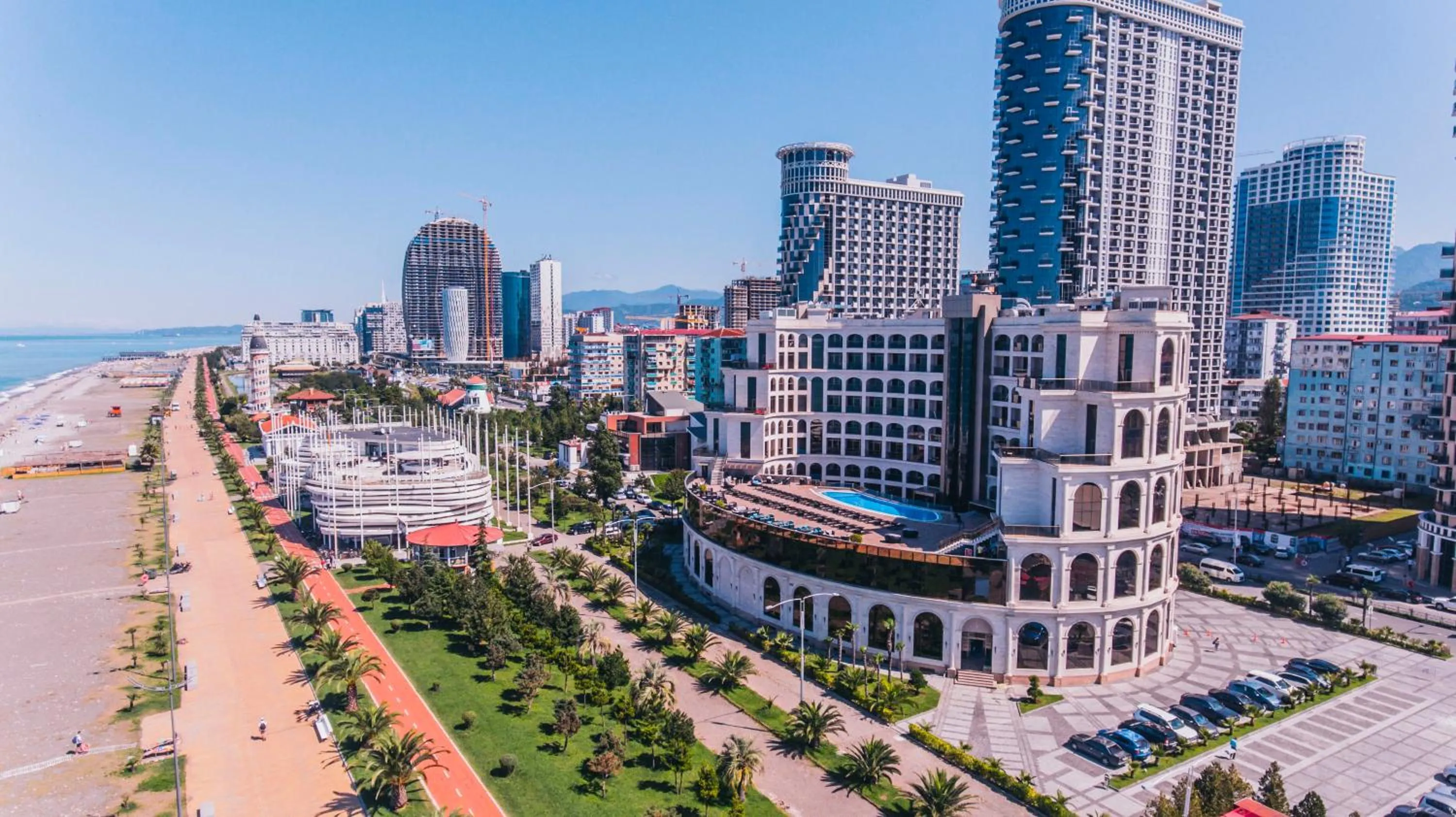 Bird's eye view in Colosseum Marina Hotel