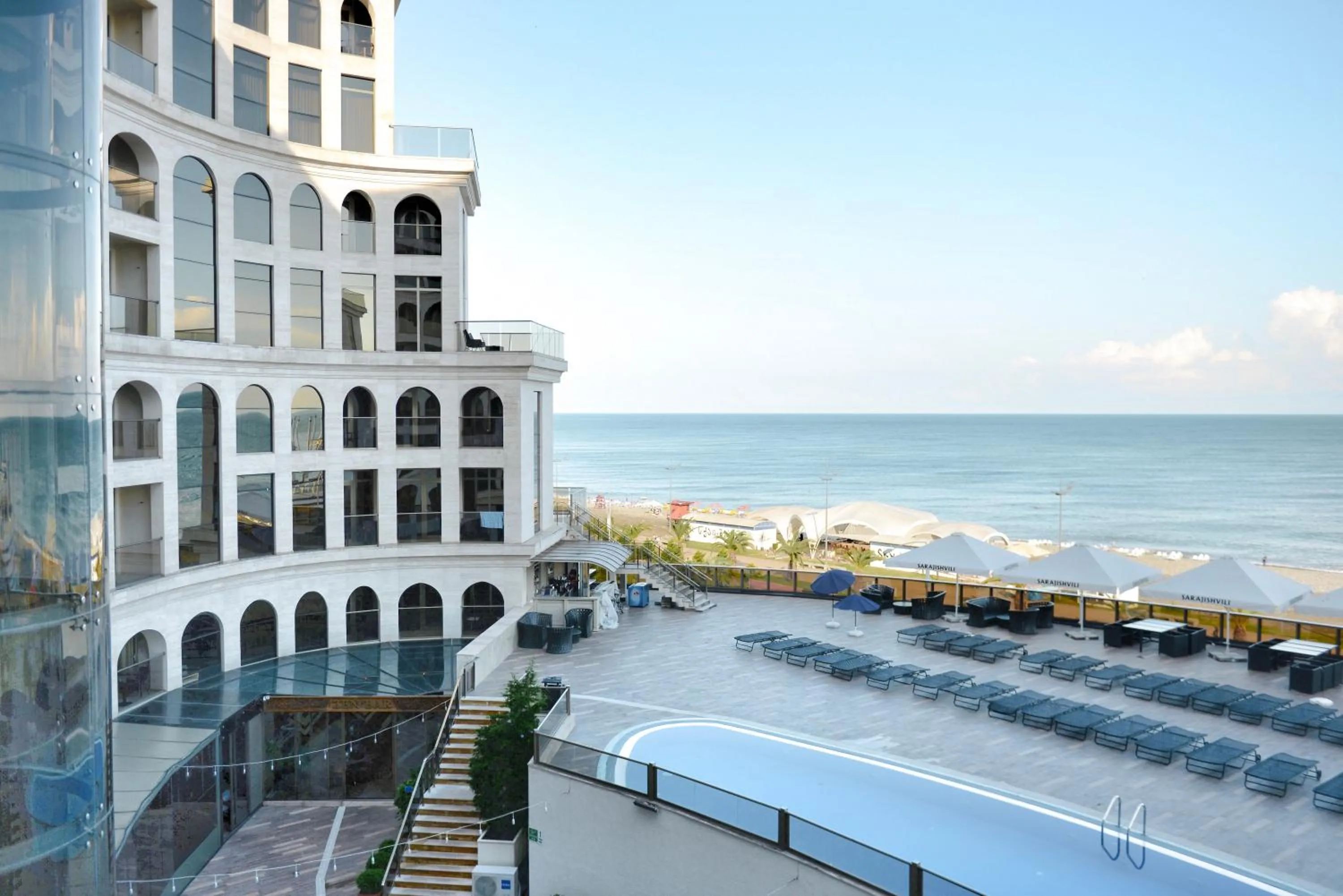 Sea view in Colosseum Marina Hotel