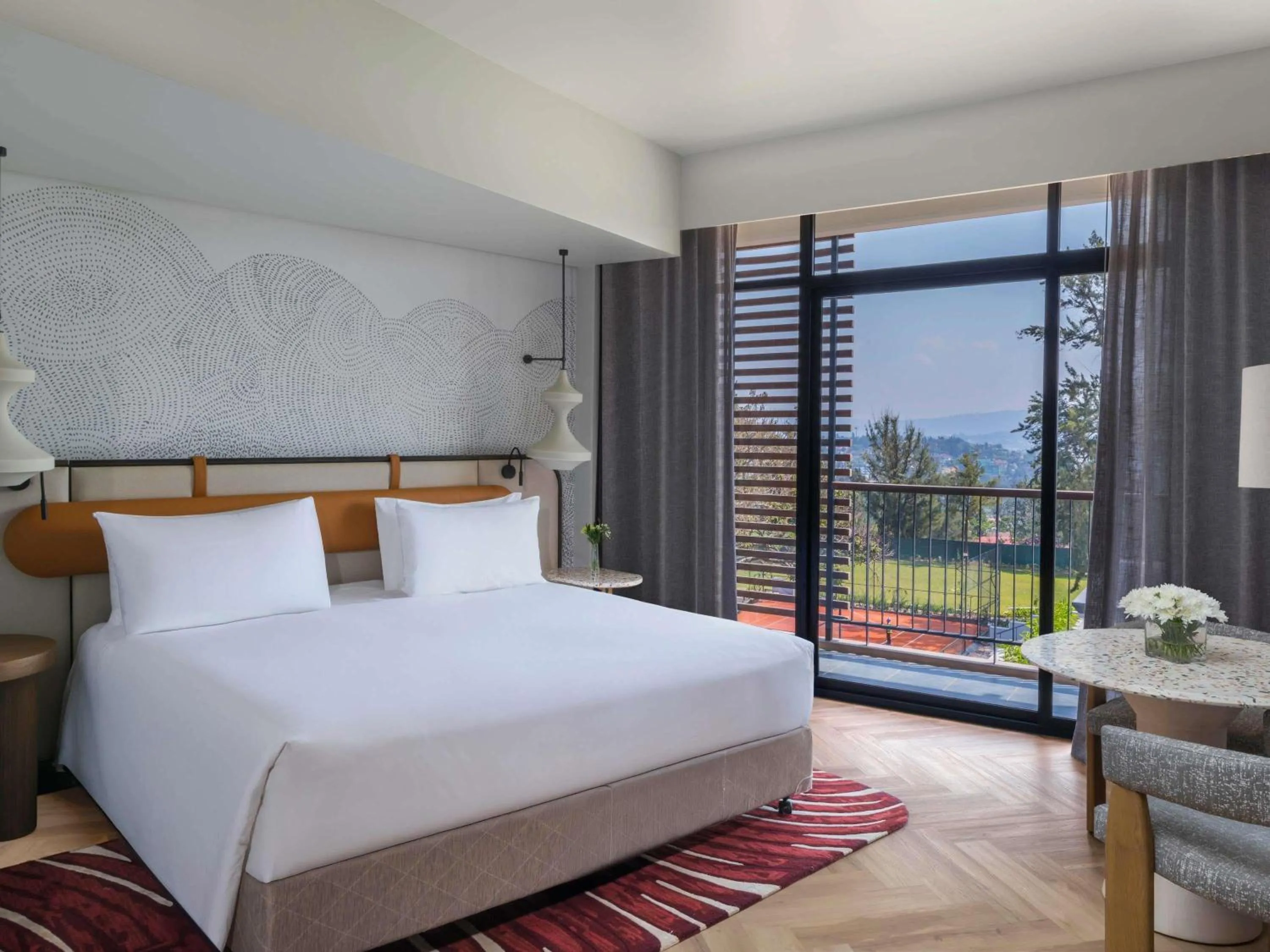 Bedroom, Bed in Mövenpick Kigali