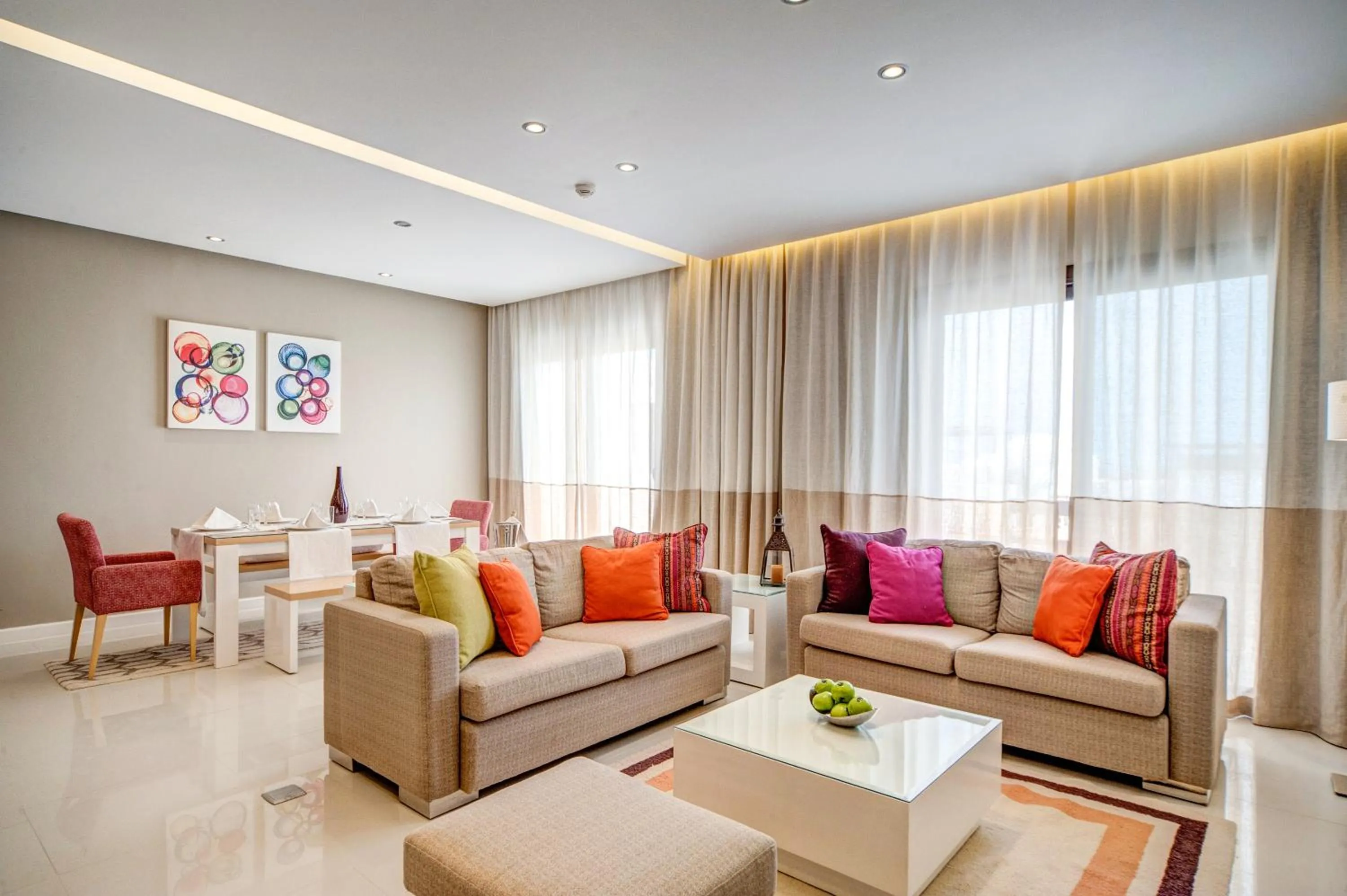 Living room in Ancient Sands Golf Resort and Residences