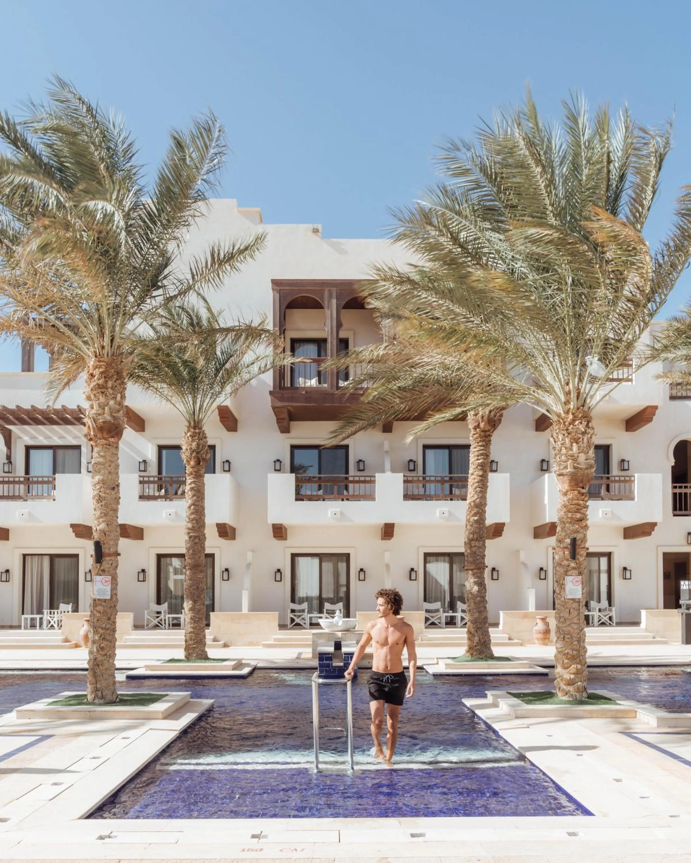Swimming pool in Ancient Sands Golf Resort and Residences
