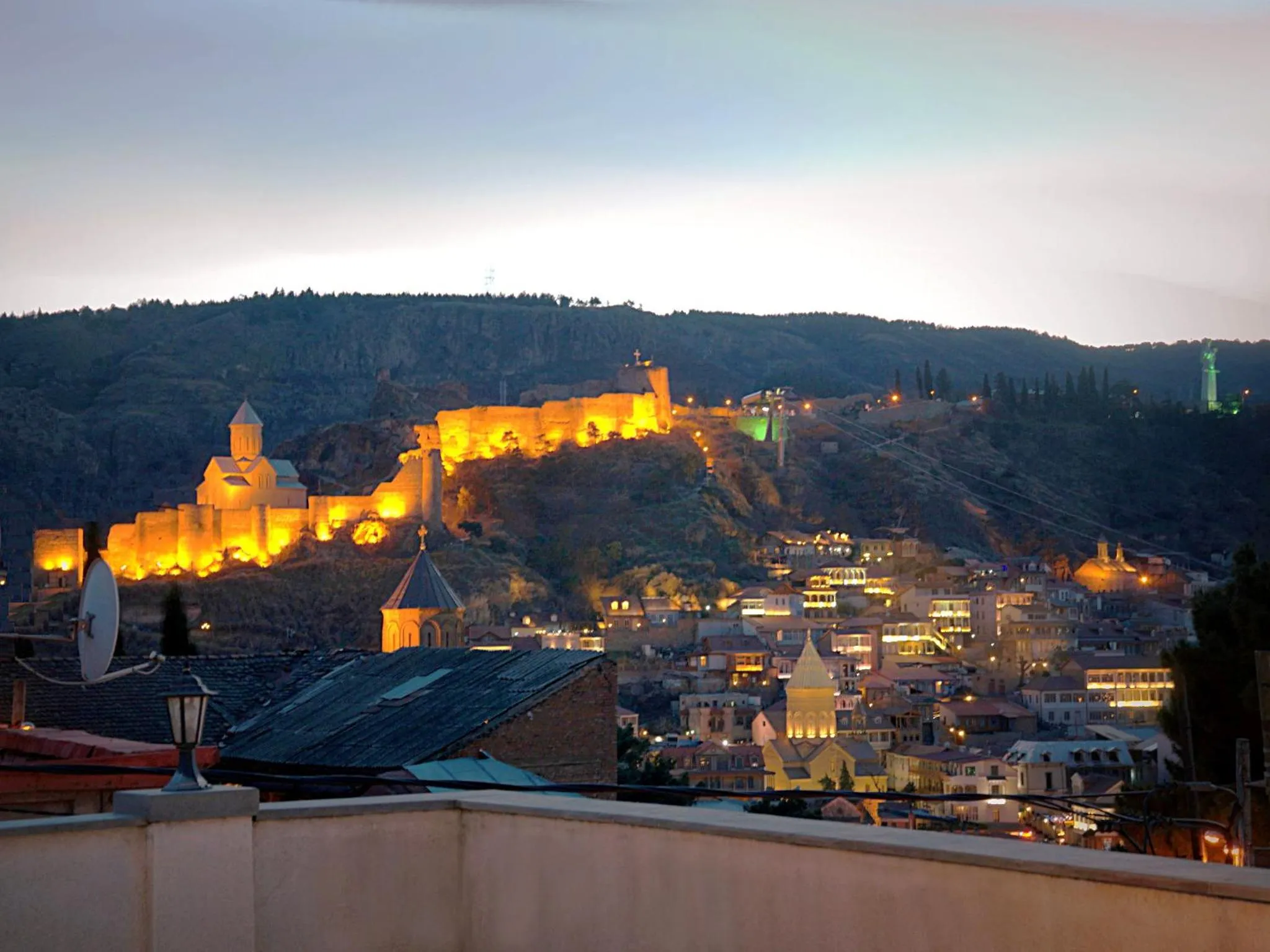 City view in Hotel New Metekhi