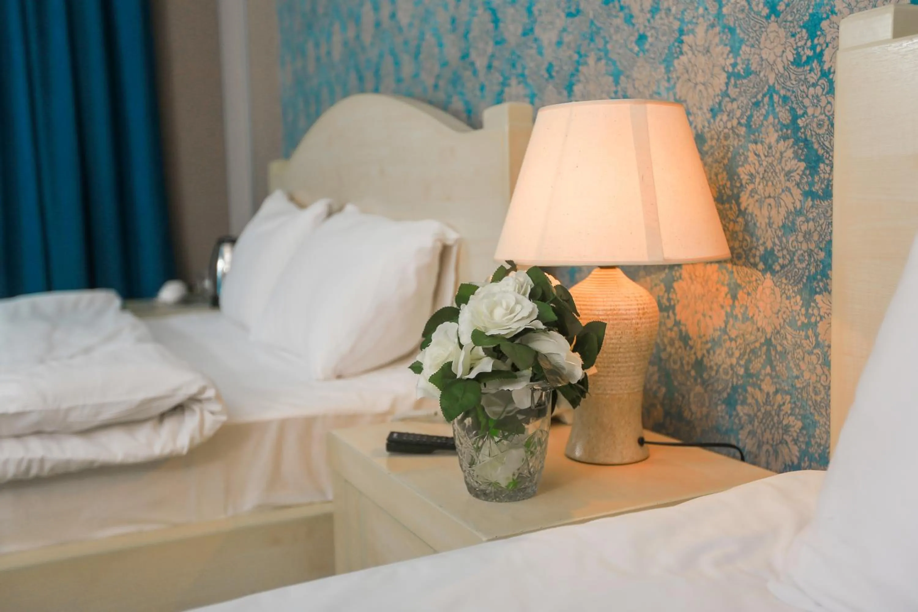 Bed in Hotel New Metekhi