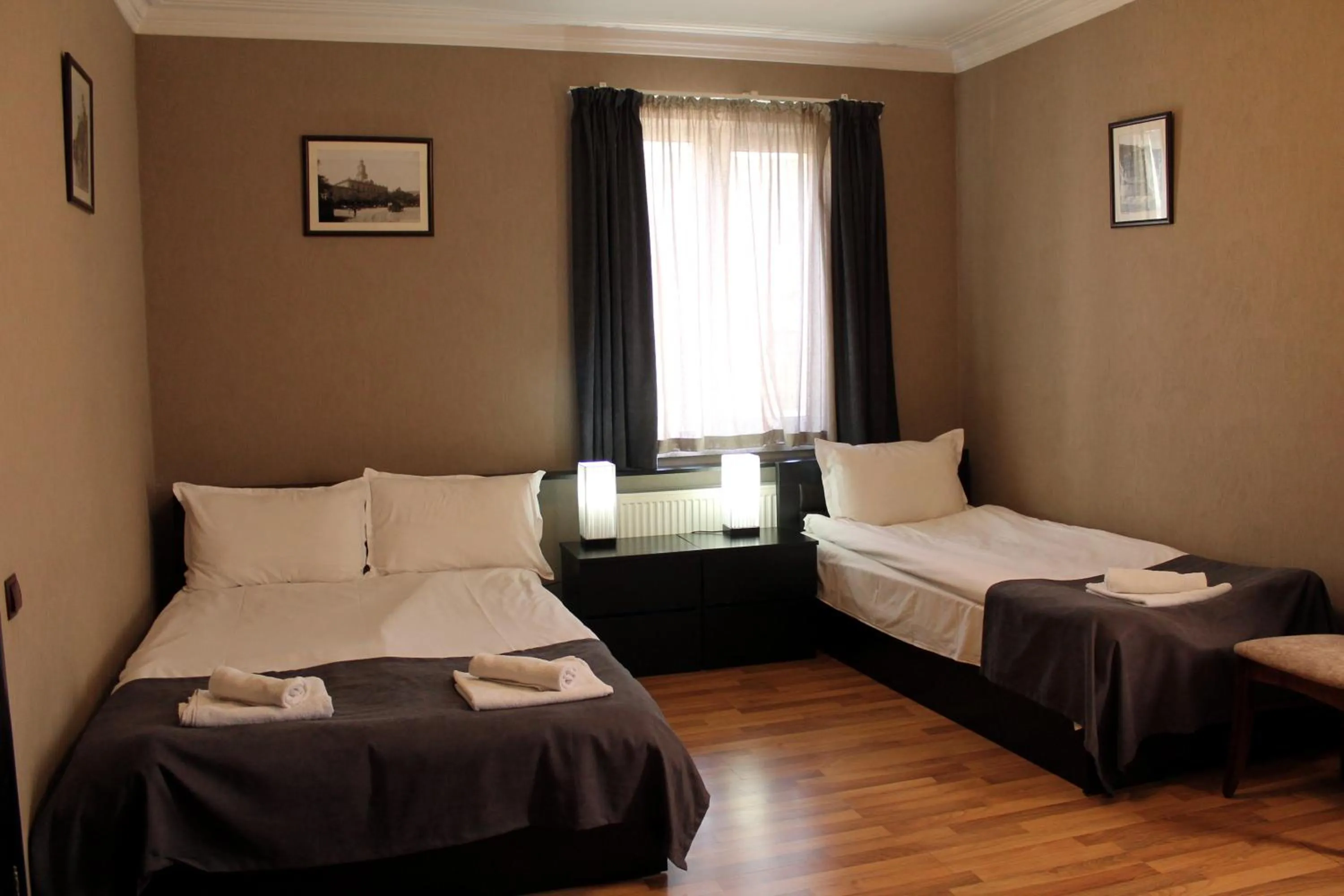 Bed in Hotel New Metekhi