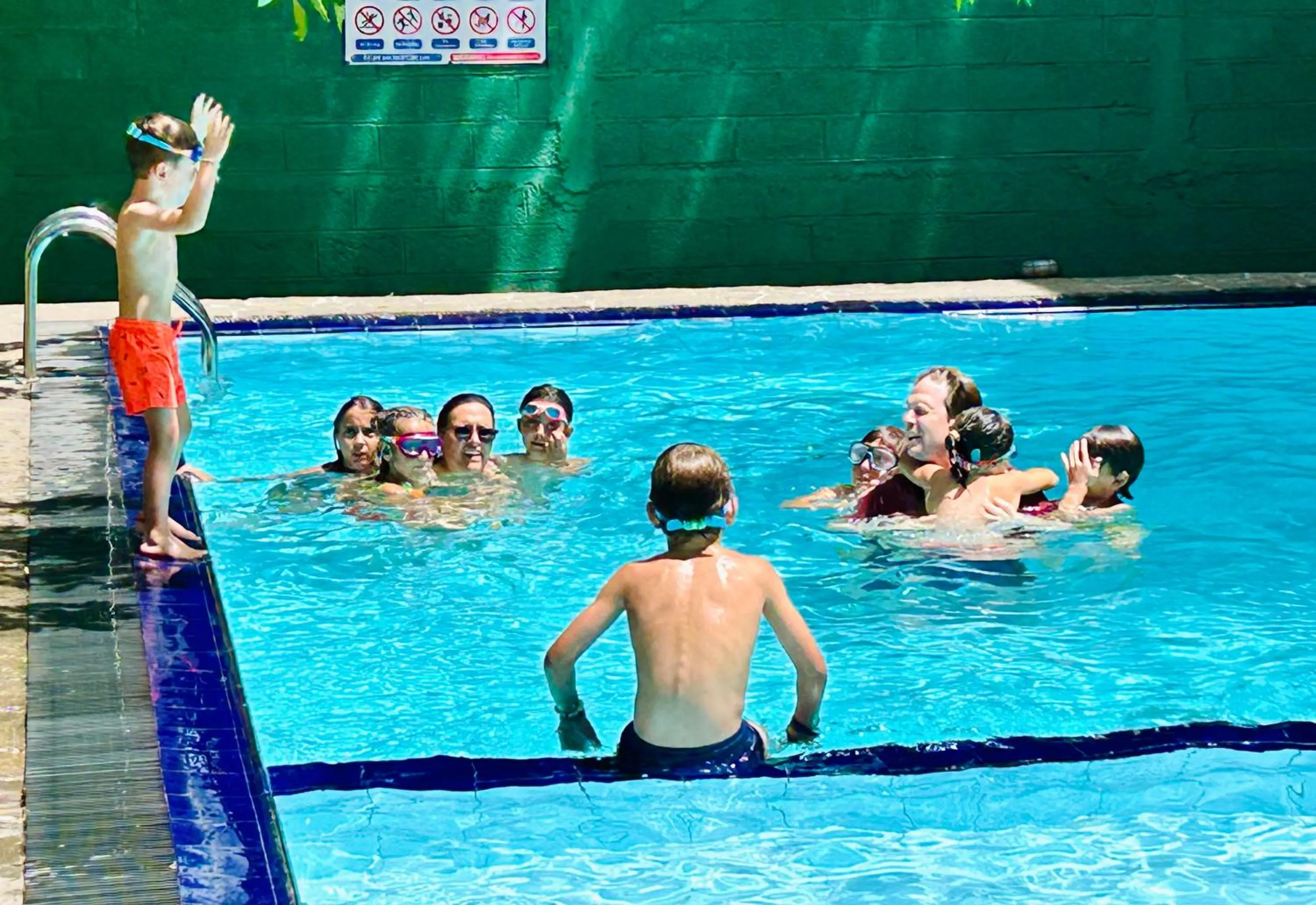 Swimming pool in Salubrious Resort