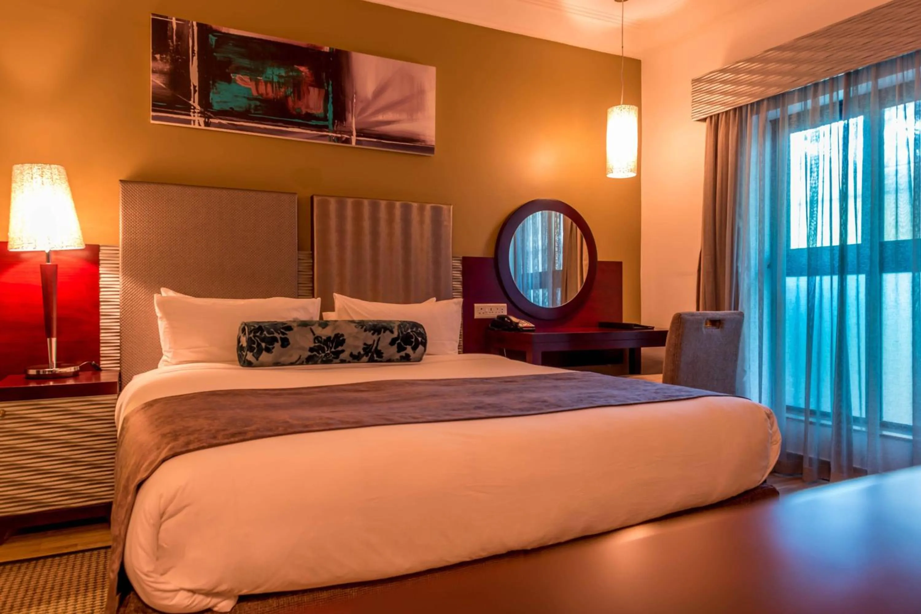 Photo of the whole room, Bed in Protea Hotel by Marriott Lagos Kuramo Waters