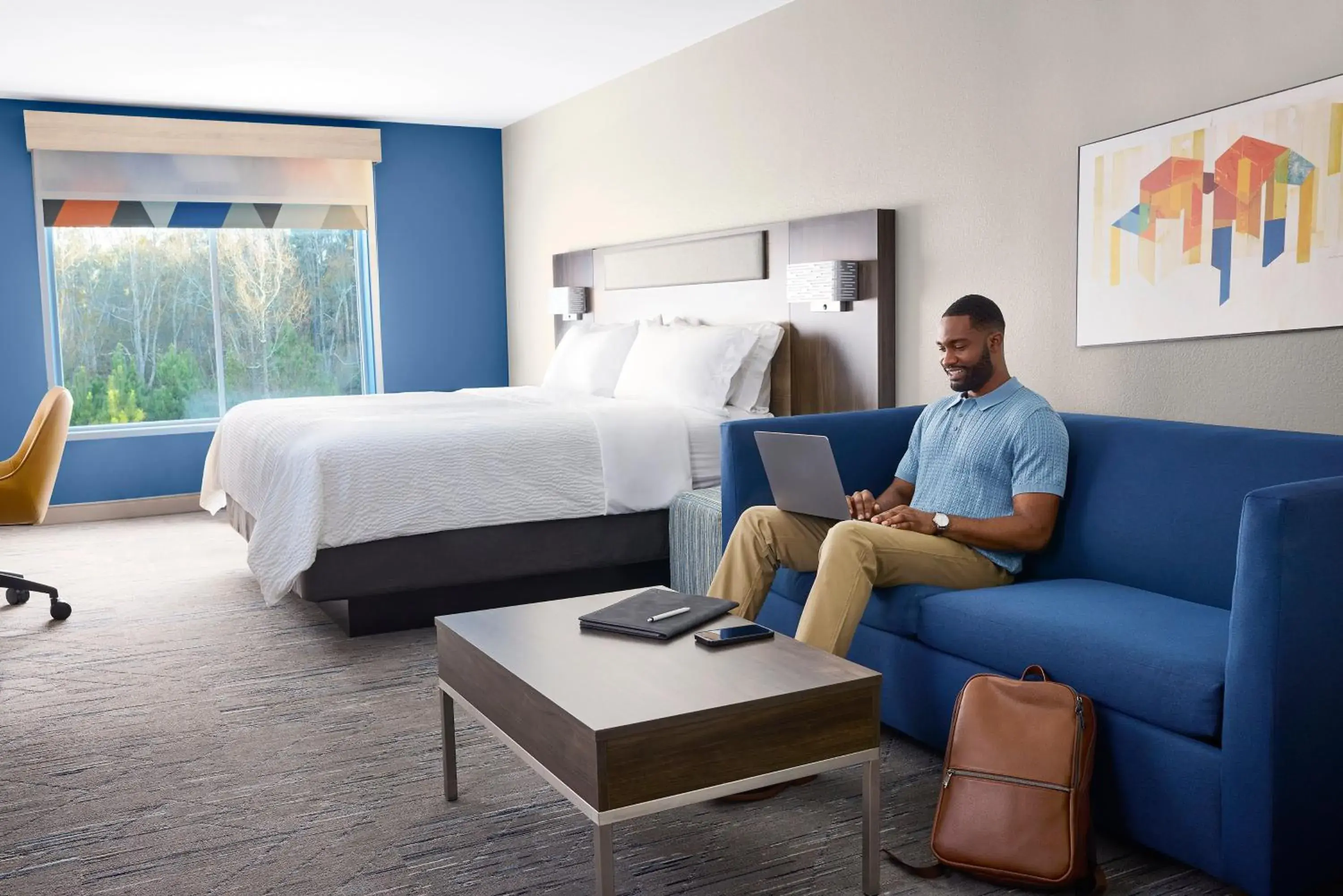 King Suite - Communications Accessible in Holiday Inn Express & Suites Anchorage - Midtown King Suite - Communications Accessible in Holiday Inn Express & Suites Anchorage - Midtown
