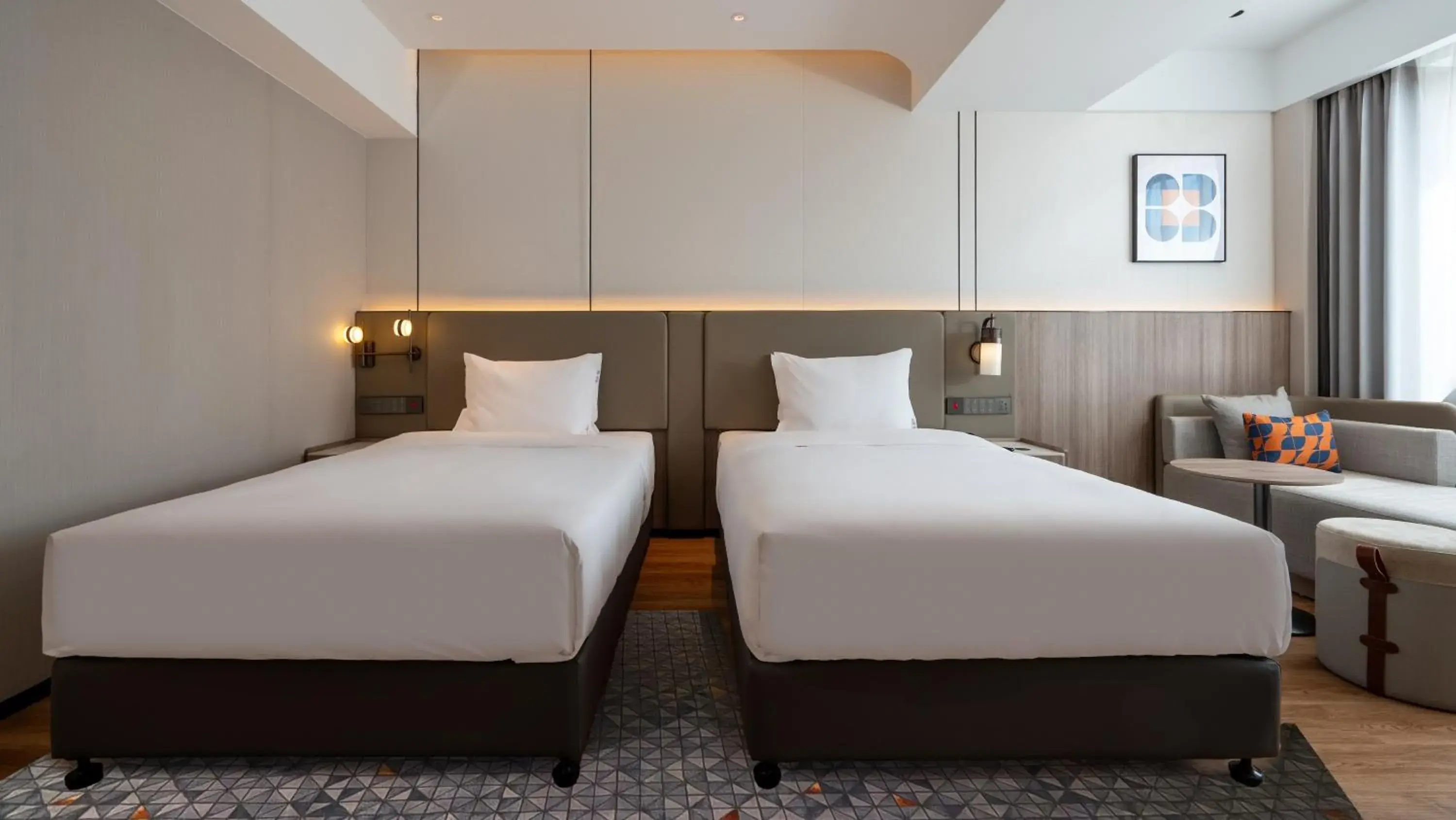 Standard Double Room with Two Double Beds - Accessible in Holiday Inn Express Putian City Center Standard Double Room with Two Double Beds - Accessible in Holiday Inn Express Putian City Center