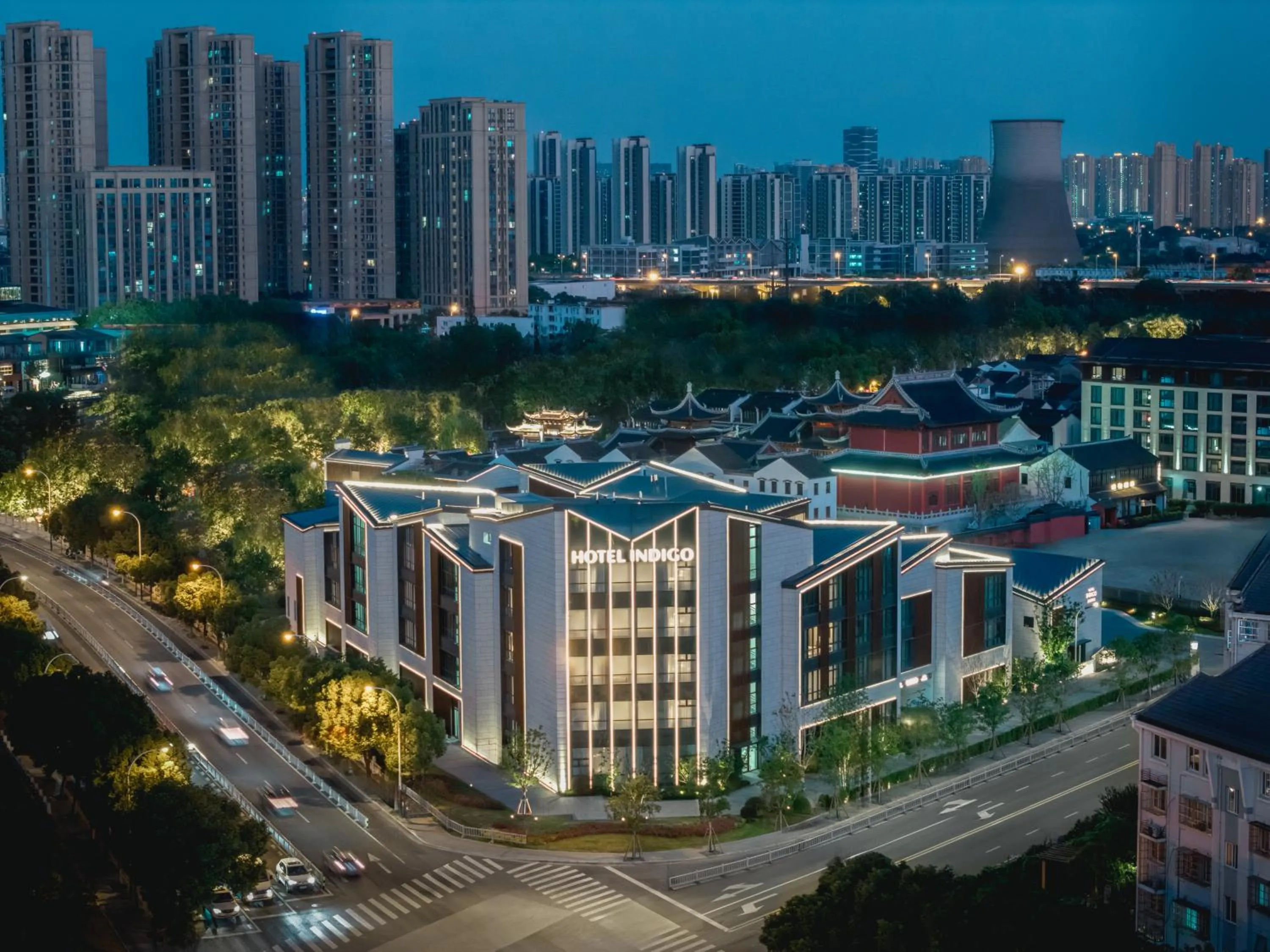 Property building in Hotel Indigo Wuxi Qingming Bridge