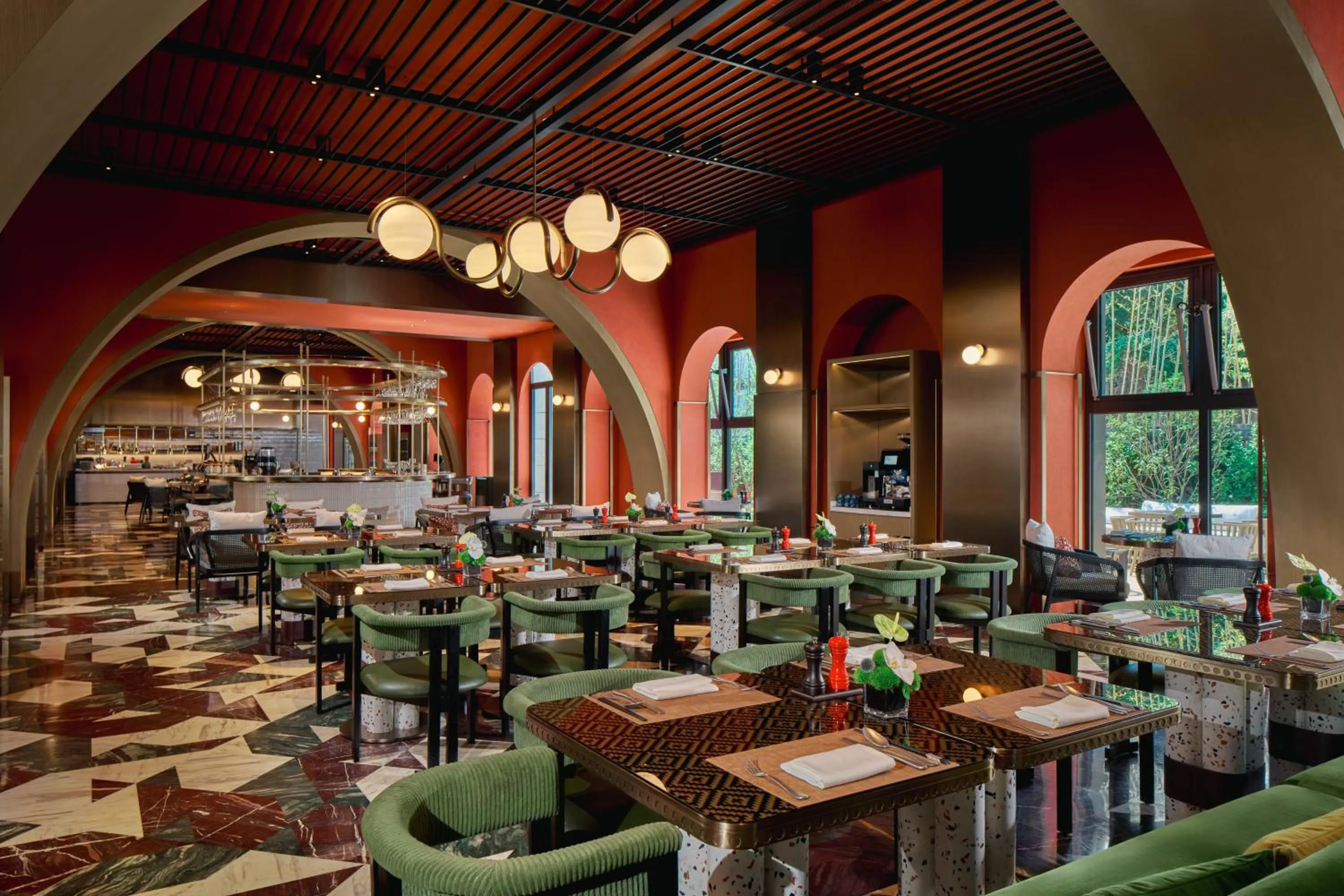 Restaurant/places to eat in Hotel Indigo Wuxi Qingming Bridge