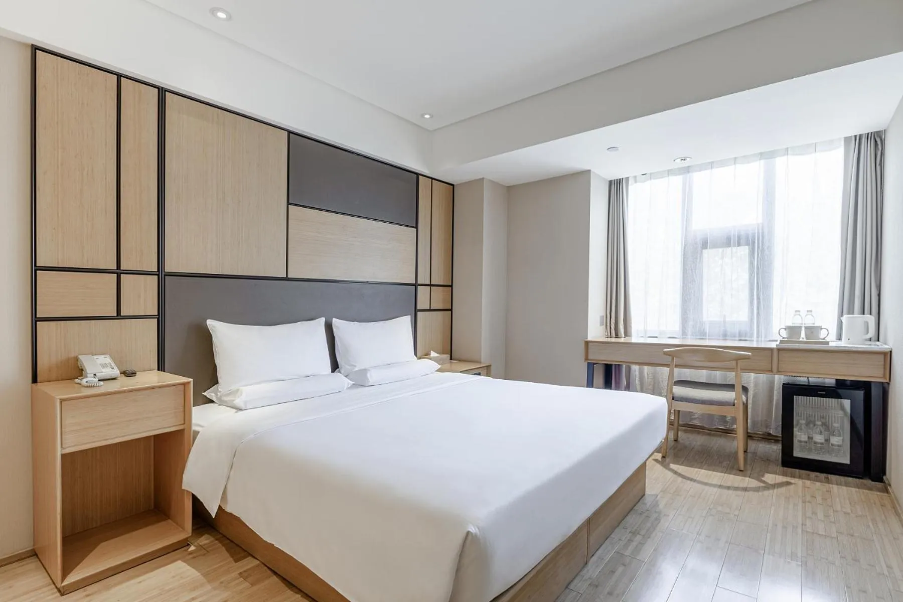 Bed in JI Hotel Beijing Yizhuang Economic Development Zone