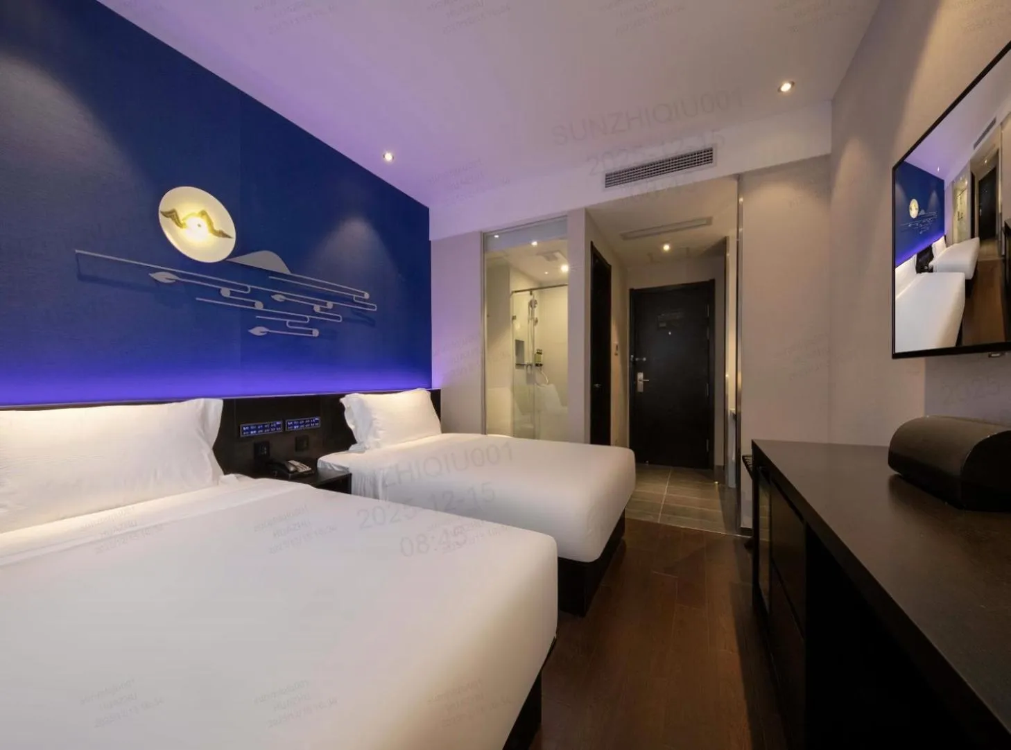 Bed in Orange Hotel Shanghai Chuansha International Tourism Resort