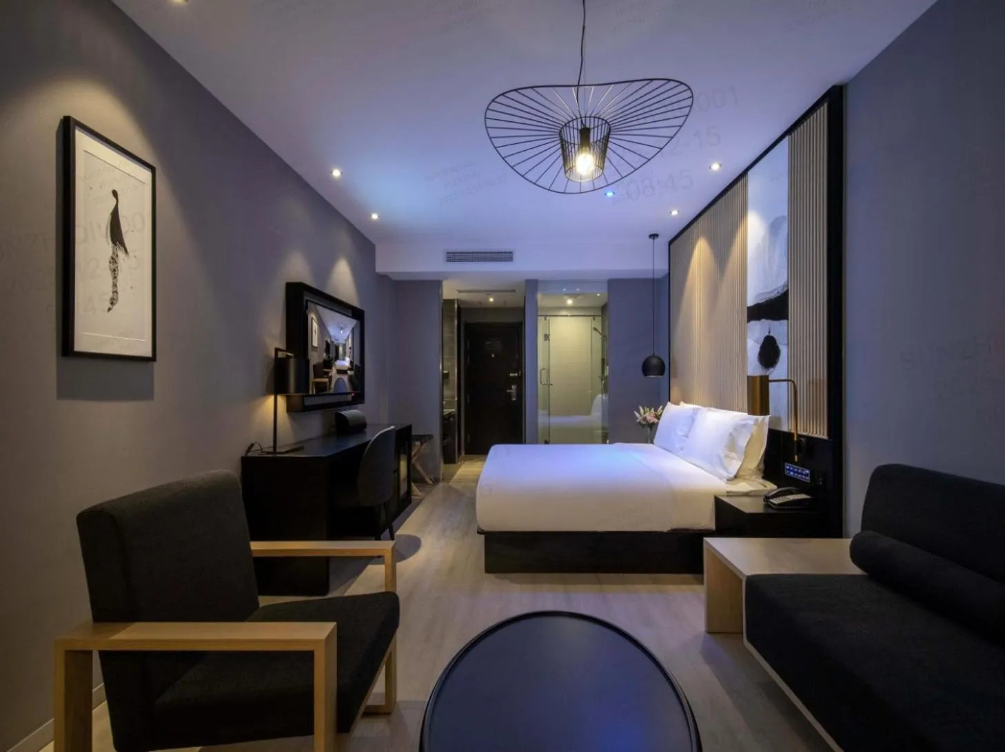 room service, Bed in Orange Hotel Shanghai Chuansha International Tourism Resort