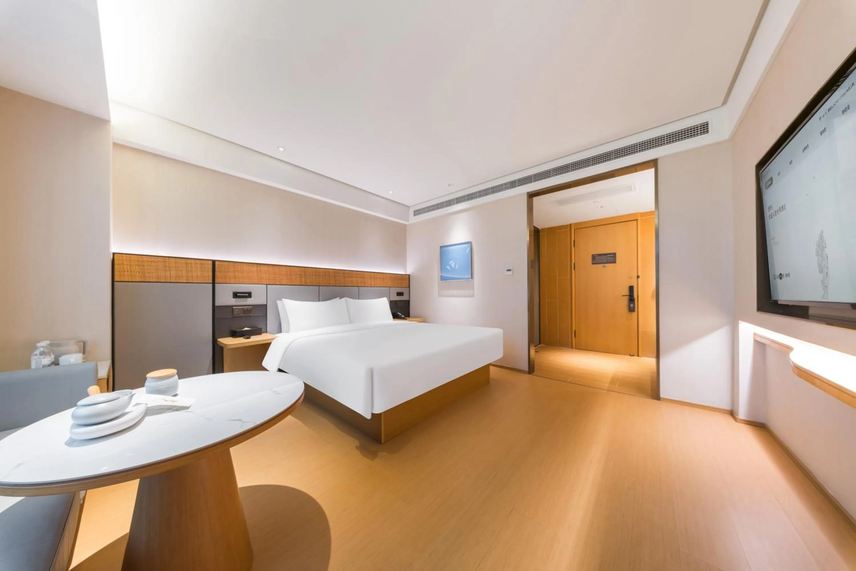 Bed in JI Hotel Shanghai Nanxiang Guyi Garden