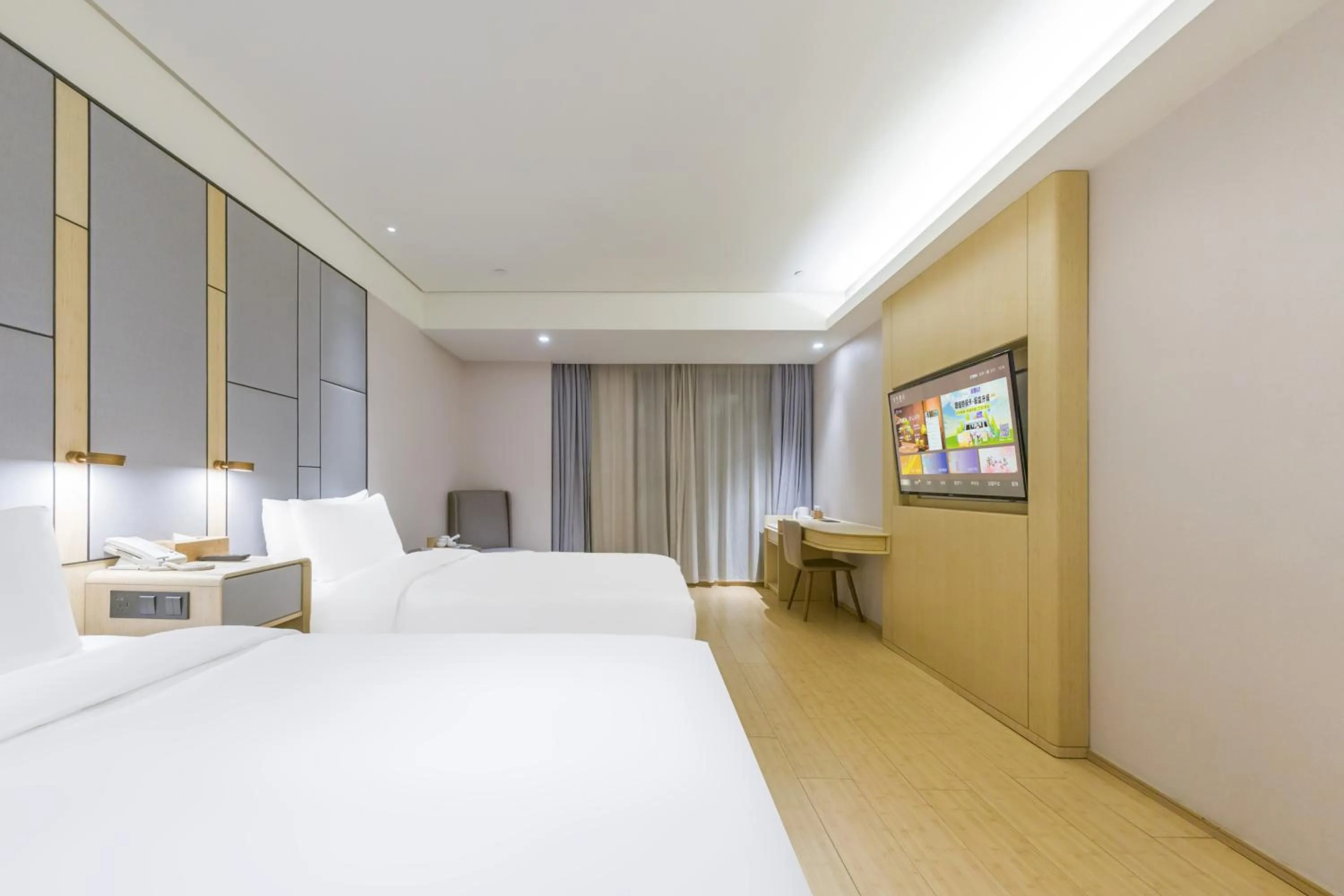 Bed in JI Hotel Shanghai Baoshan Youyi Road