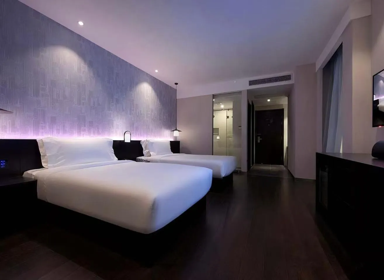 TV and multimedia, Bed in Orange Hotel Hangzhou Binjiang University Town