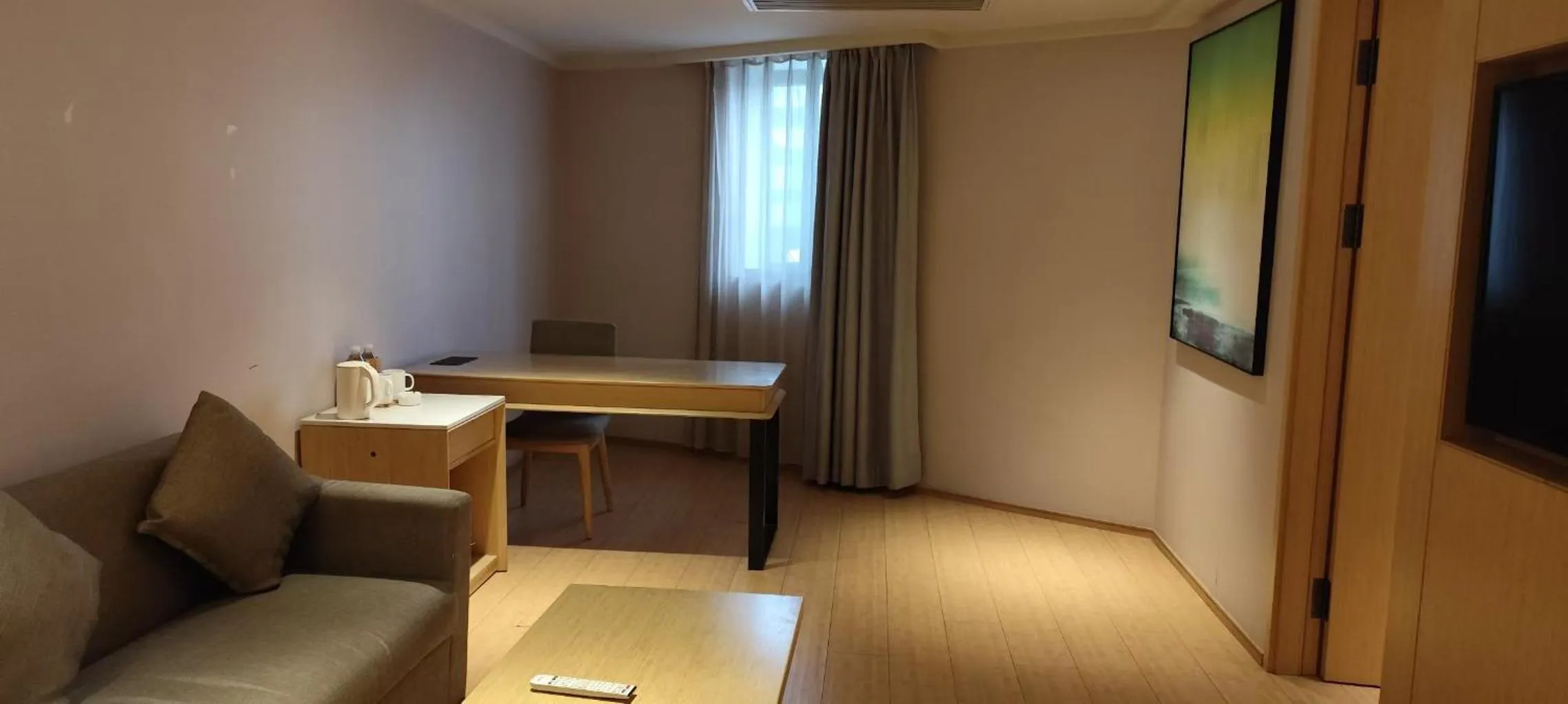 Living room in JI Hotel Hangzhou Xianghu Wanda Middle Road