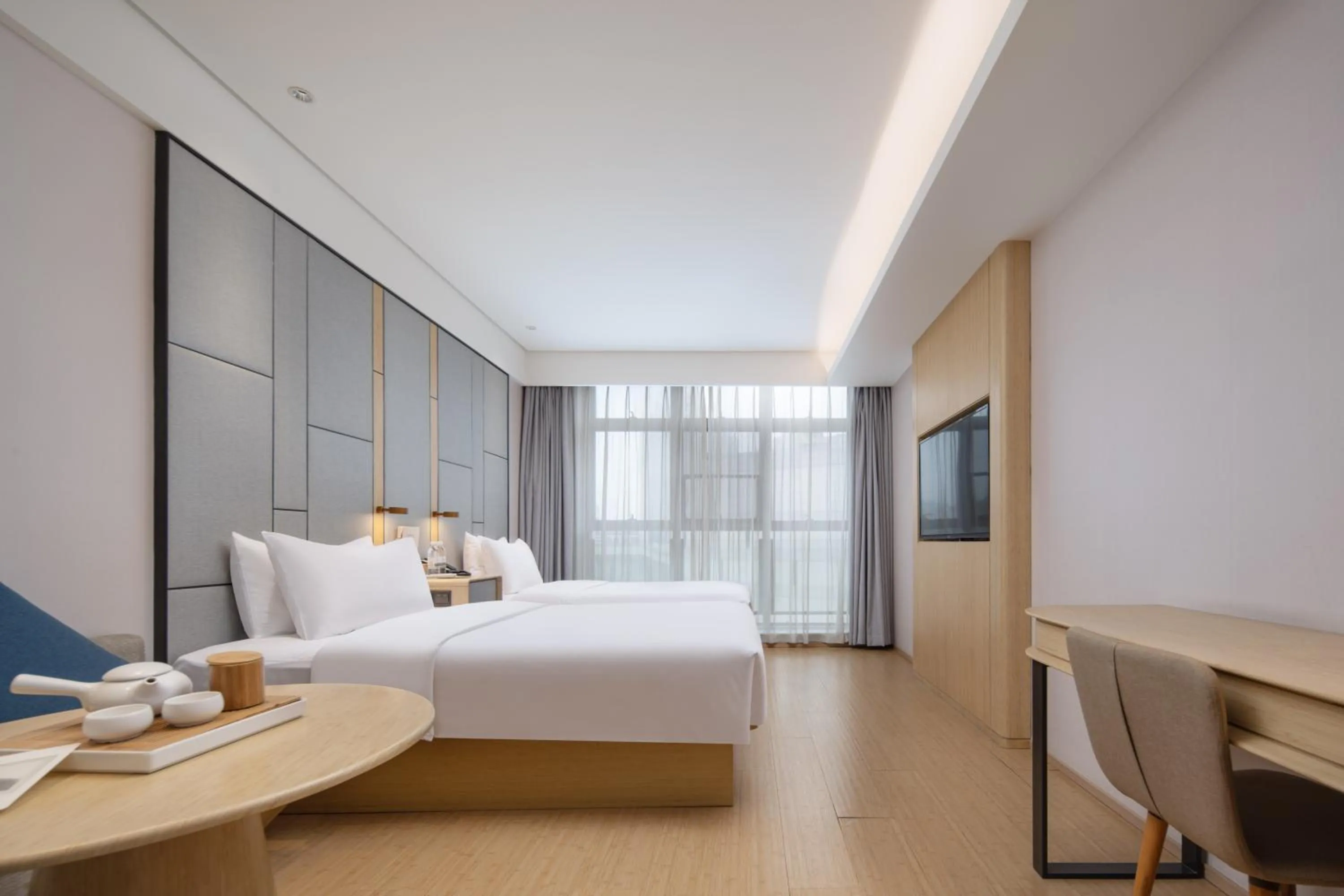 Photo of the whole room, Bed in JI Hotel Chongqing Liangjiang Happiness Plaza