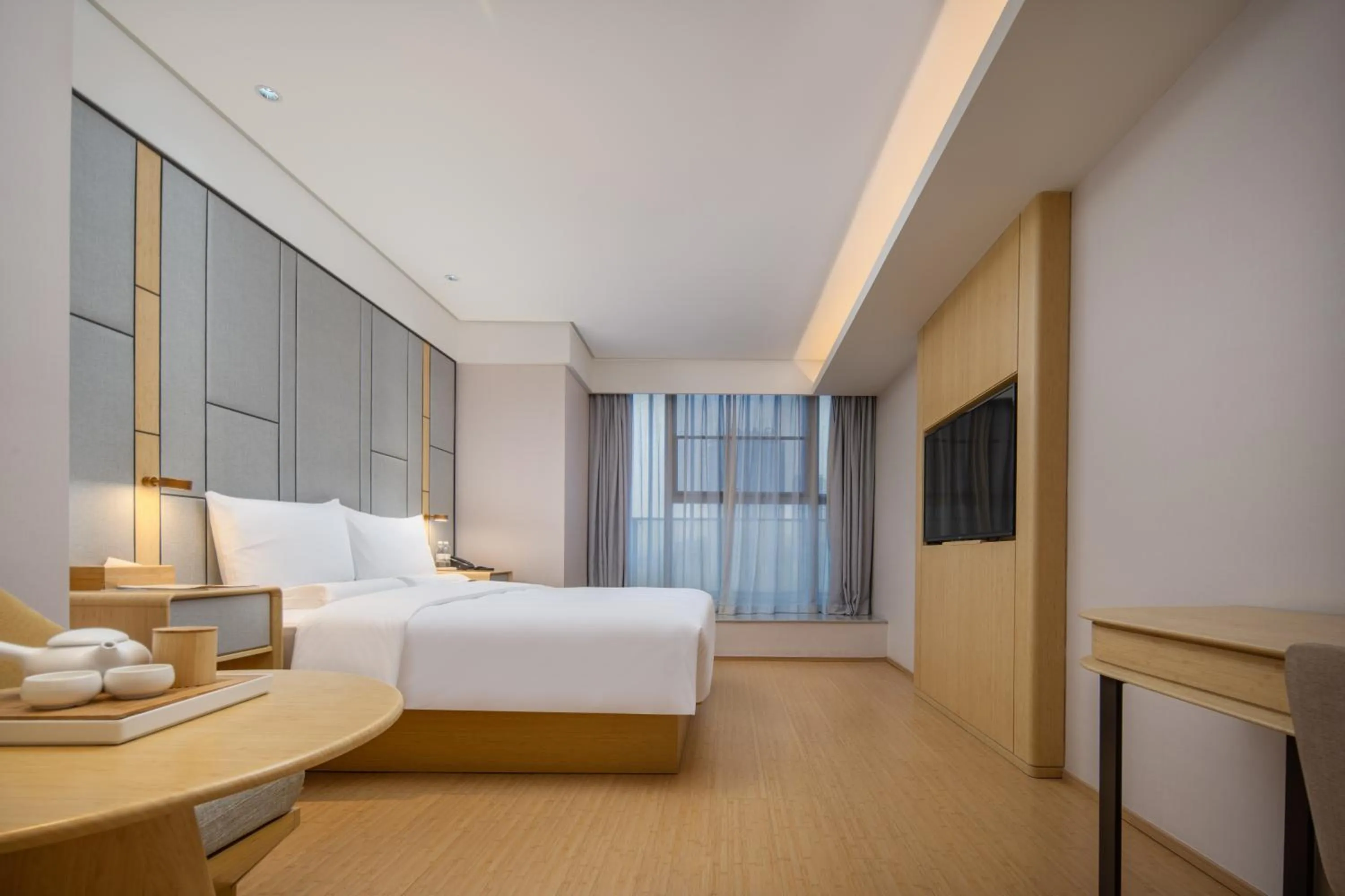 Photo of the whole room, Bed in JI Hotel Chongqing Liangjiang Happiness Plaza