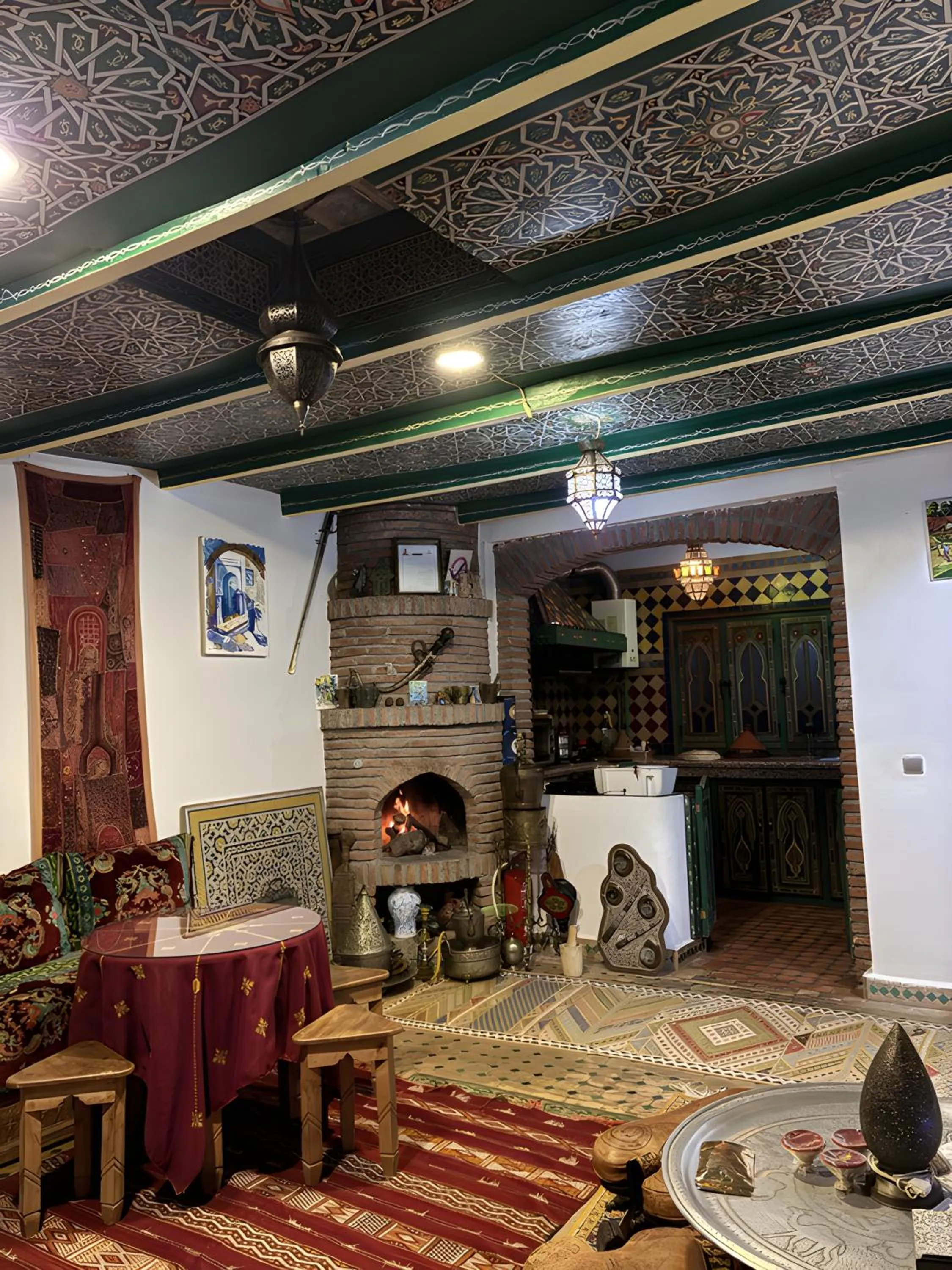 Seating area in Dar Aldea