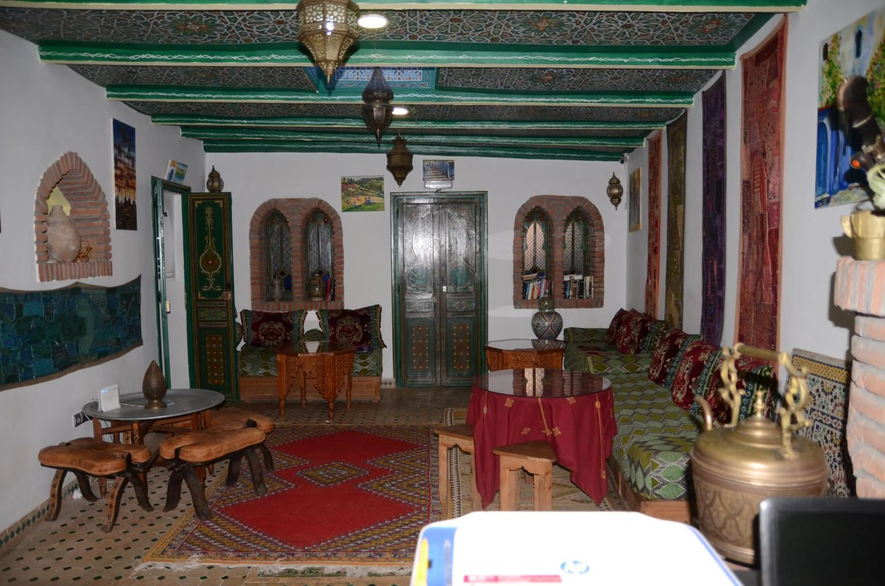 Seating area in Dar Aldea