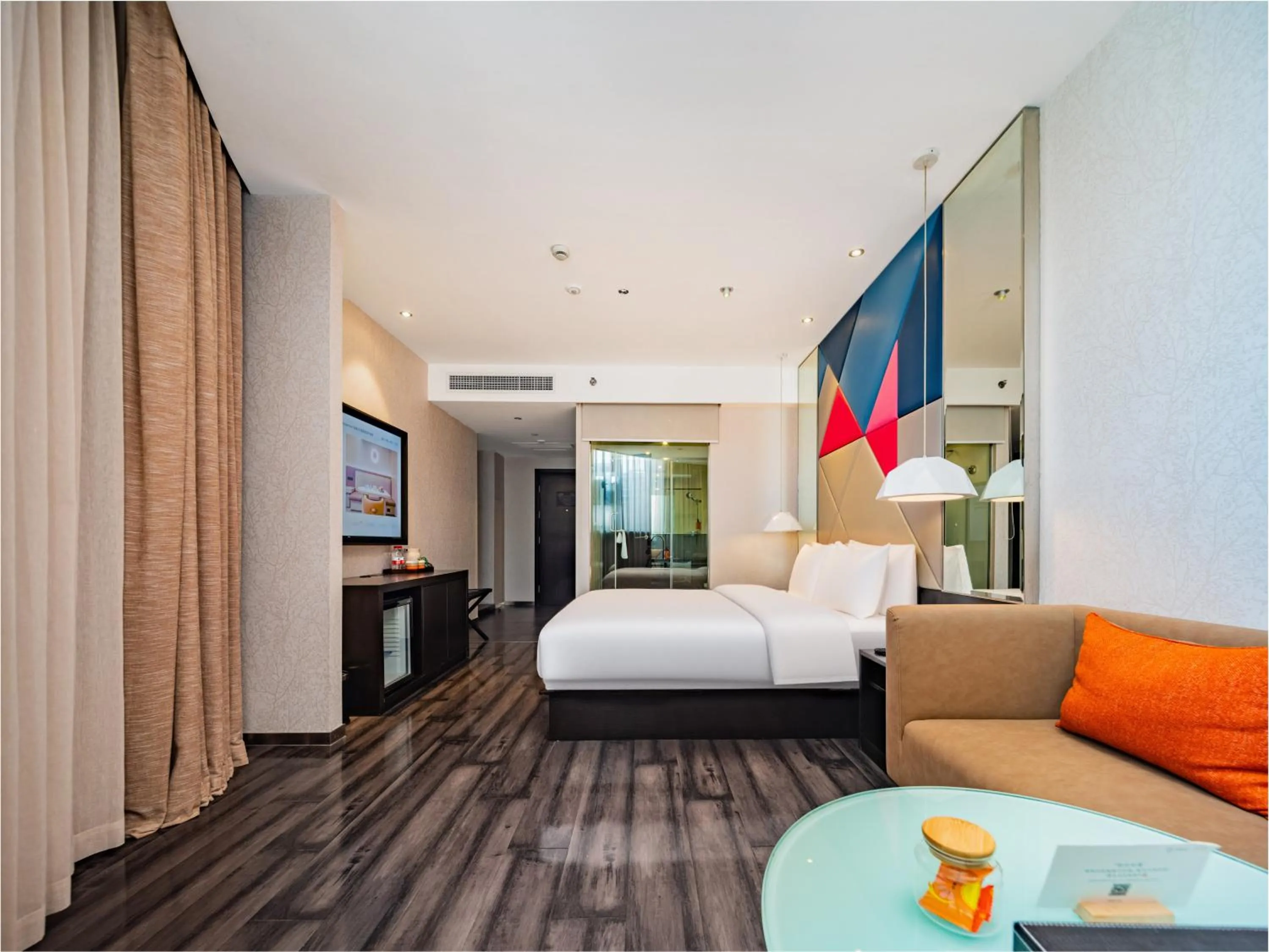 Bed in Orange Hotel Chengdu High-Tech Global Center