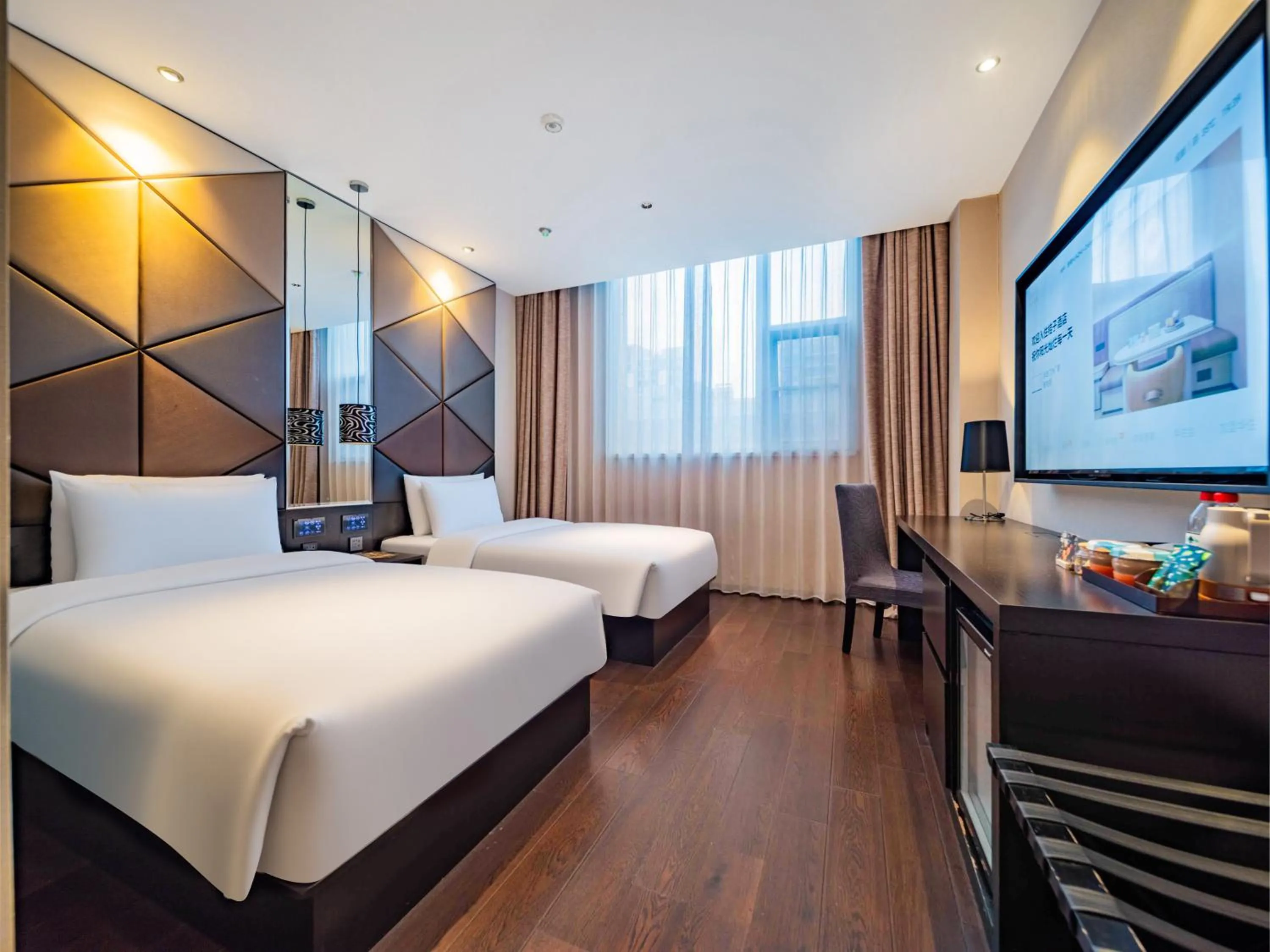 Bed in Orange Hotel Chengdu High-Tech Global Center