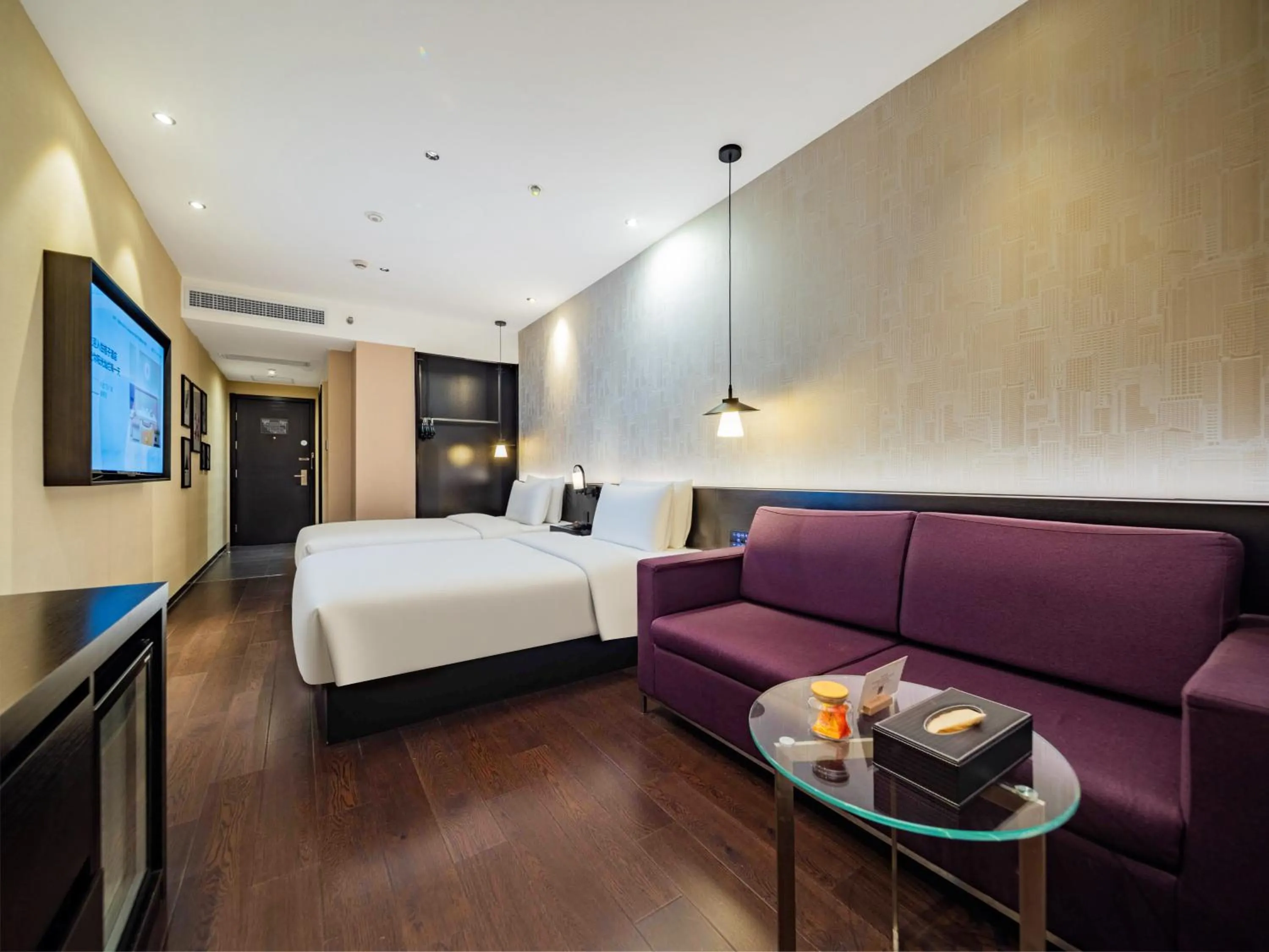 Bed in Orange Hotel Chengdu High-Tech Global Center