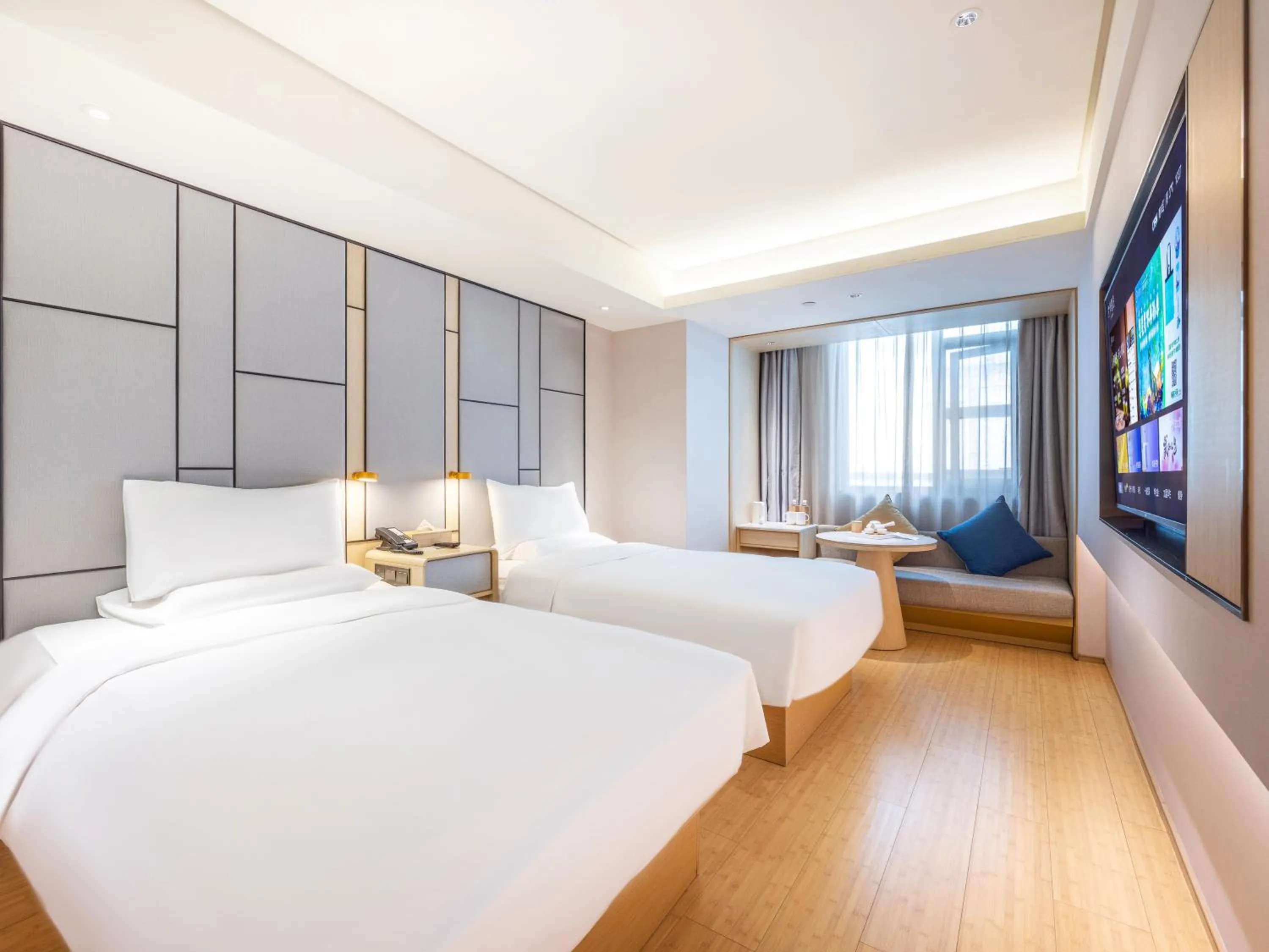 Bed in JI Hotel Chengdu Tianfu Square Renmin Middle Road
