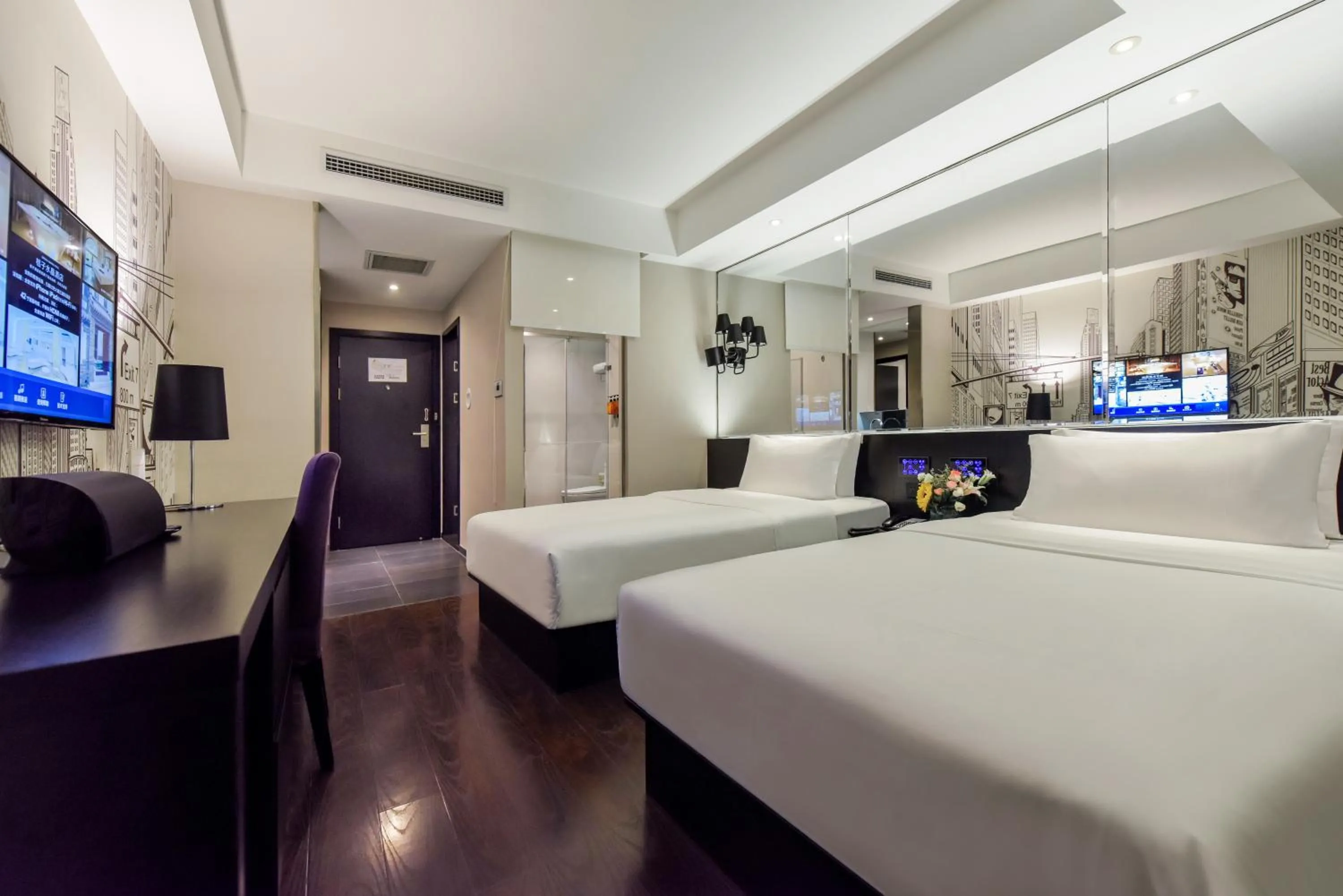 Bed in Orange Hotel Chengdu Chunxi Road Shuncheng