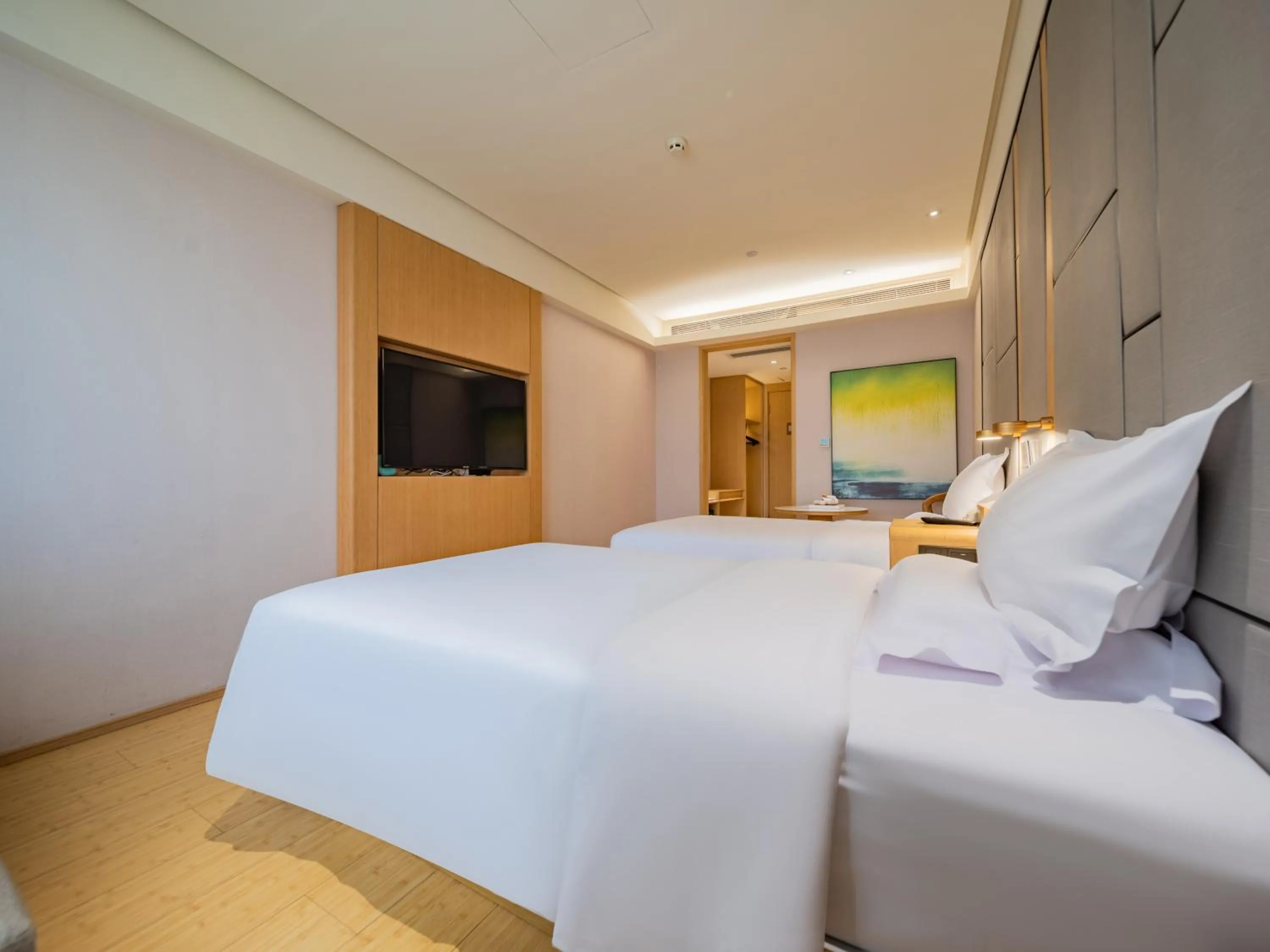 Bed in JI Hotel Chengdu Tianfu Square